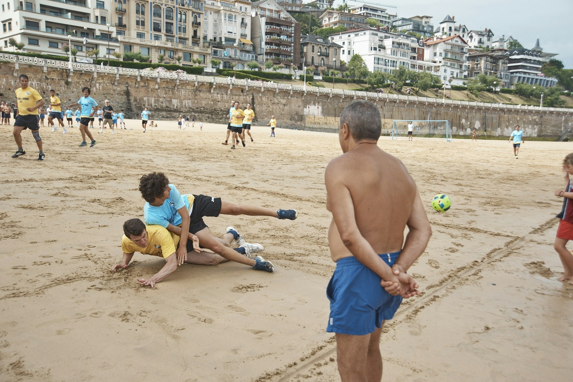 Sun, sea and slide tackles: San Sebastian’s football scene