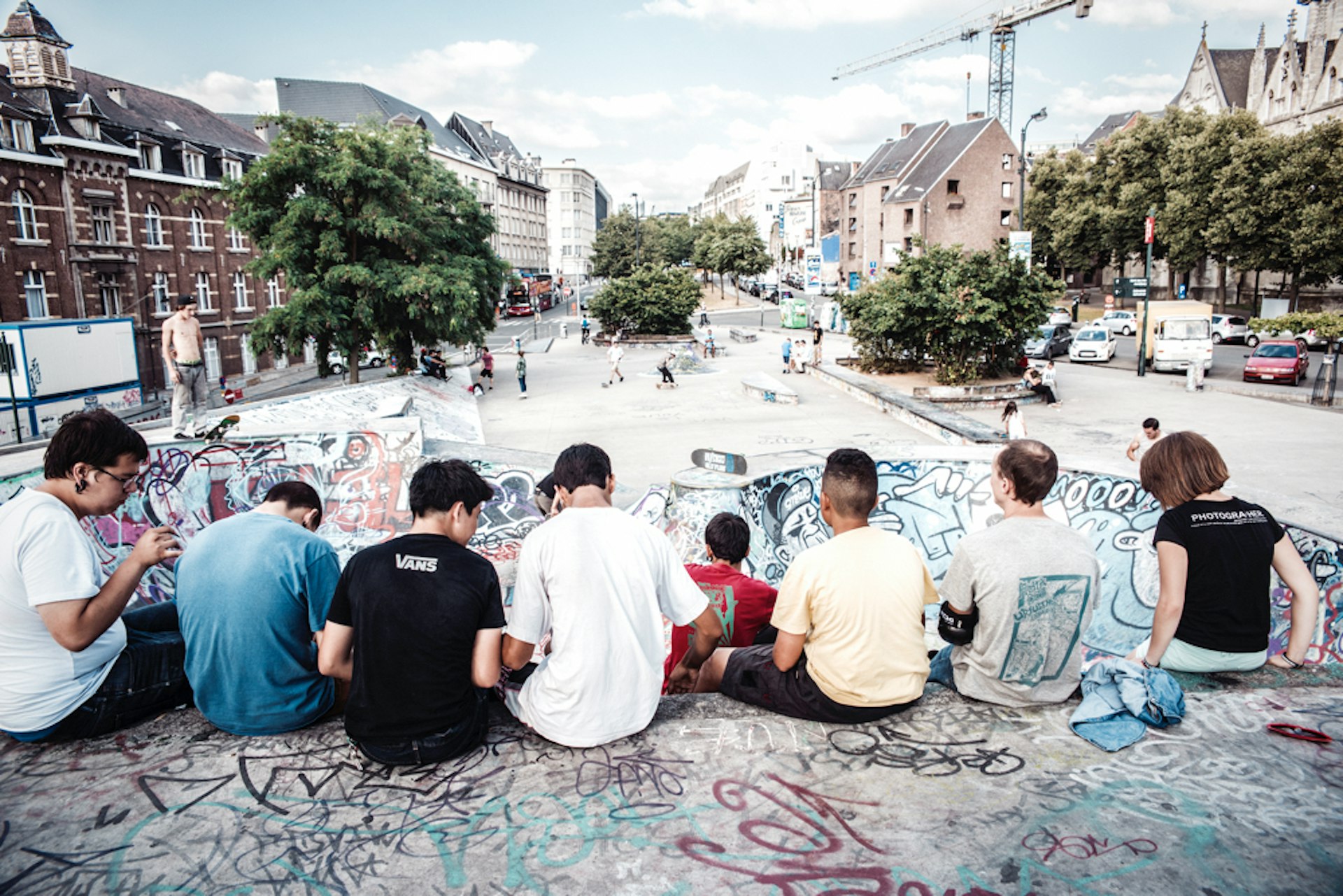 Meet the Brussels skaters overcoming cultural barriers to create their own utopia