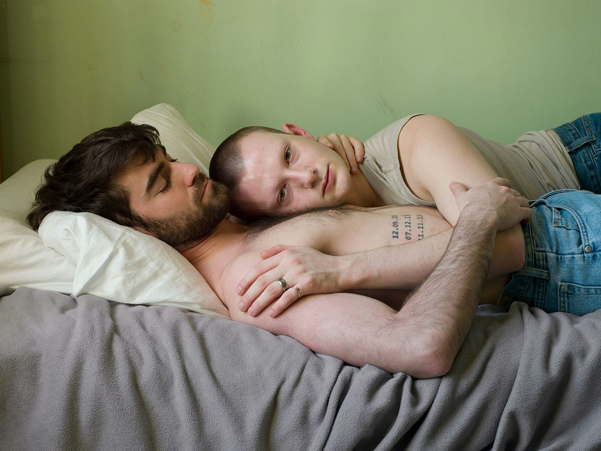 Portraits celebrating queer love and connection