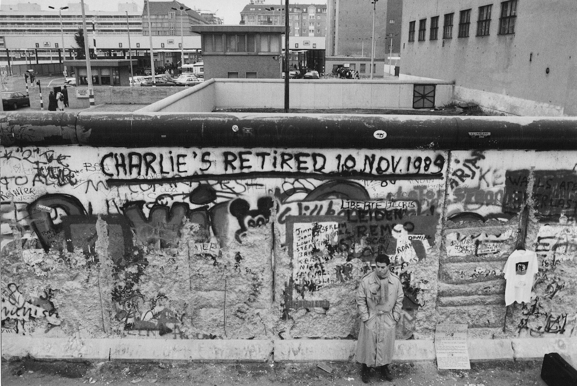 Gritty scenes from the final days of the Berlin Wall