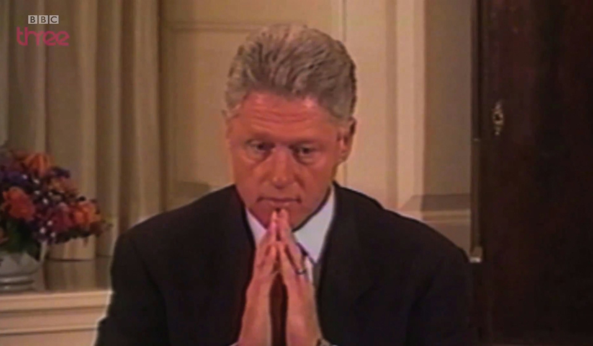 Bill Clinton quizzed on escaping an embarrassing relationship