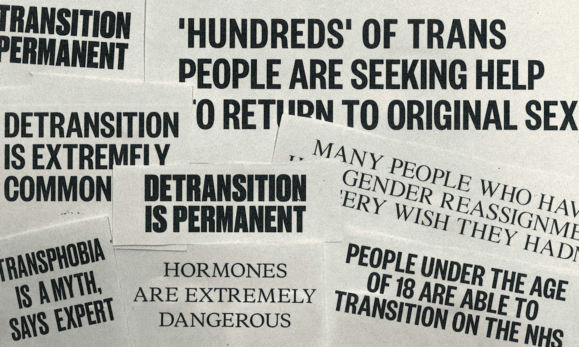 Debunking the dangerous myths around detransition