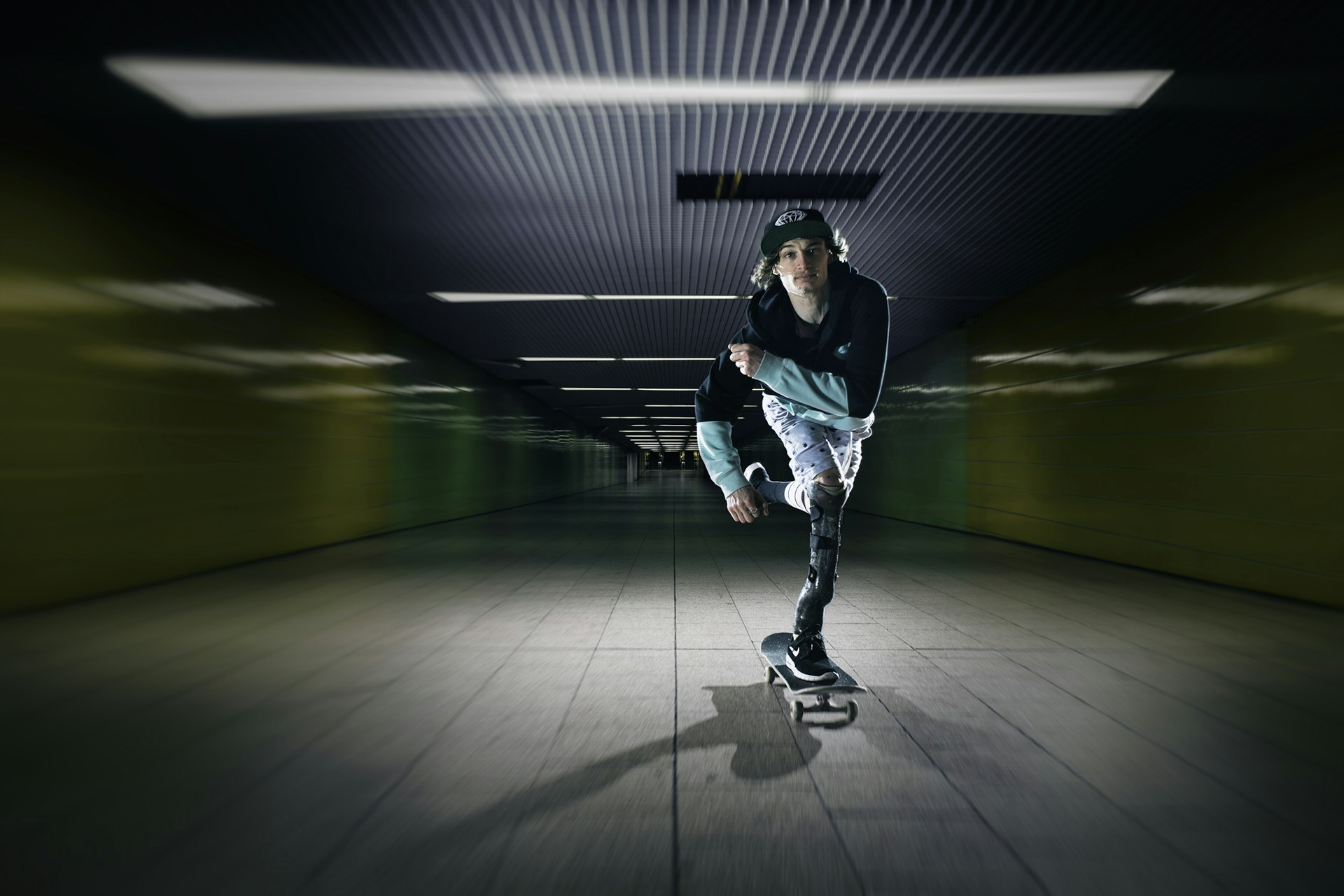 Skating through the pain and prosthetics