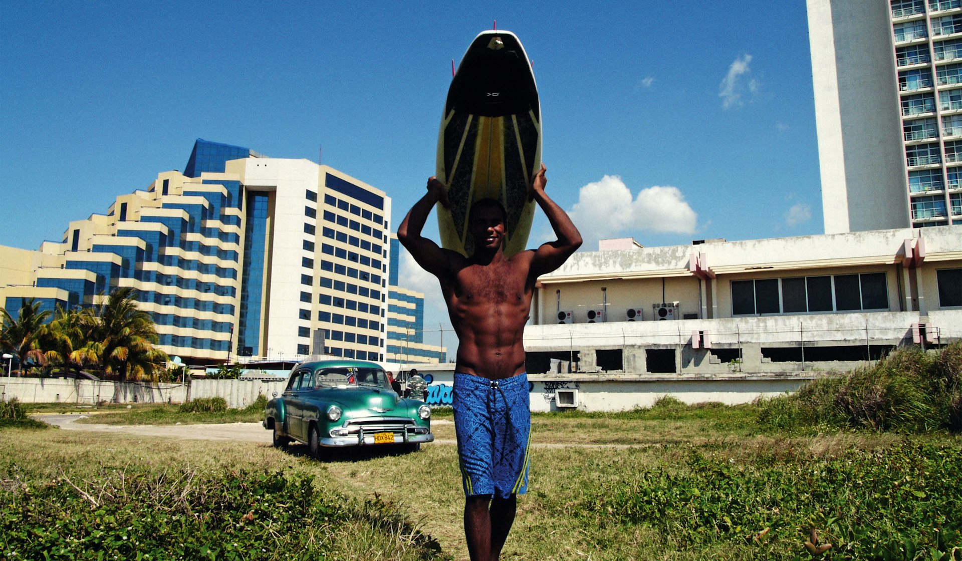 Cuba’s surfers sneak around the blockade to hit the waves