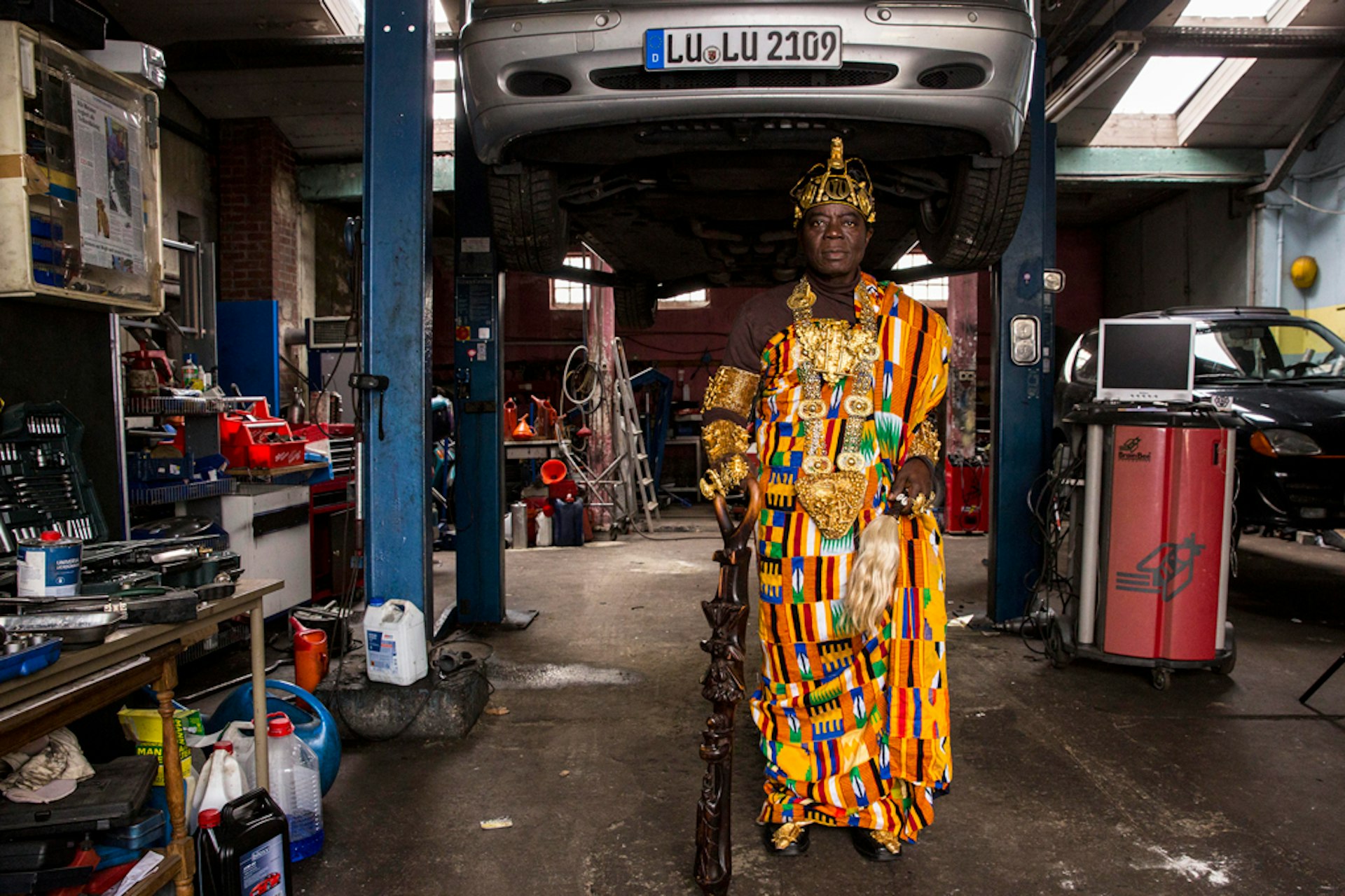 Meet the African chief who leads a double life in Germany