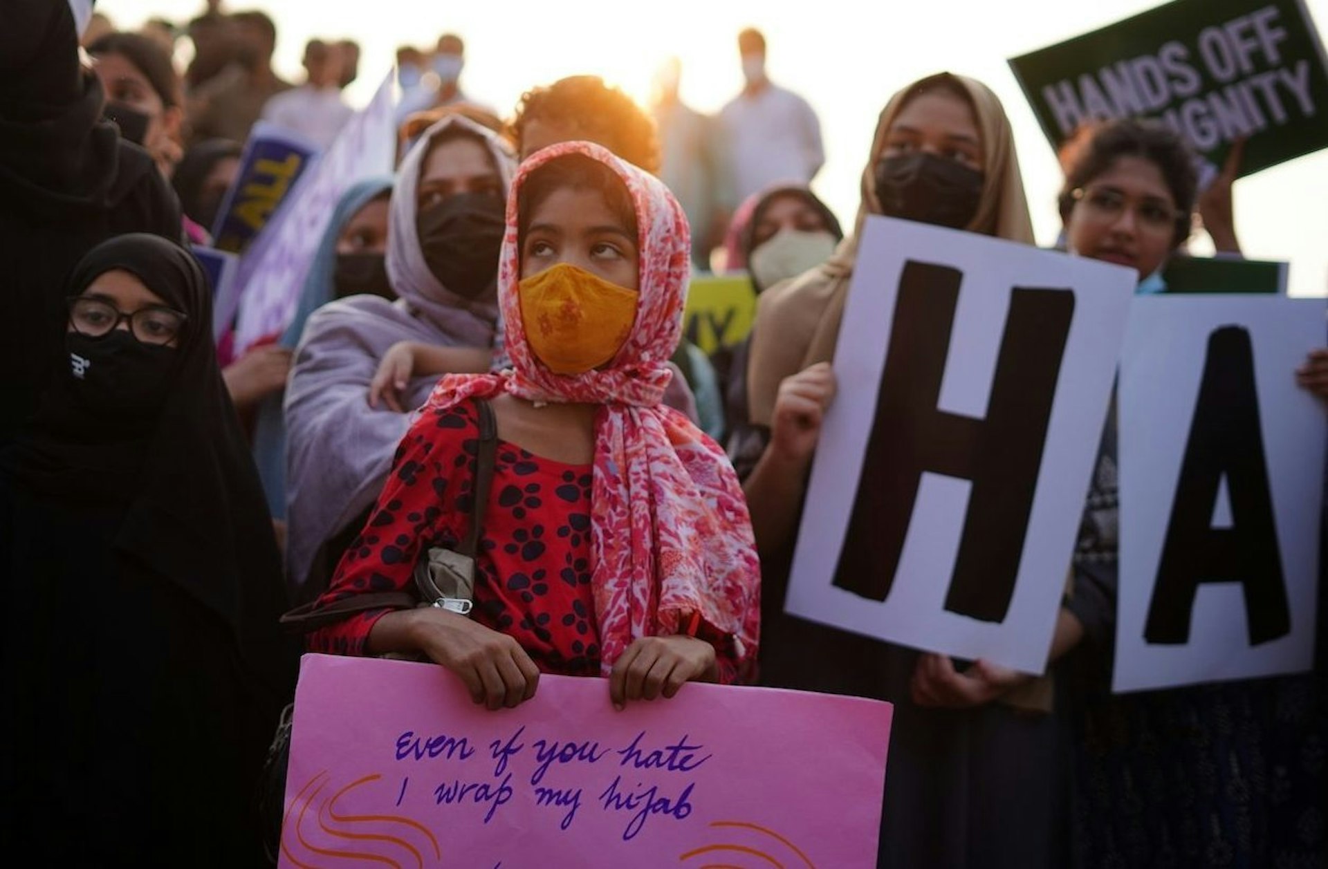 In India, Muslim students are resisting the hijab ban