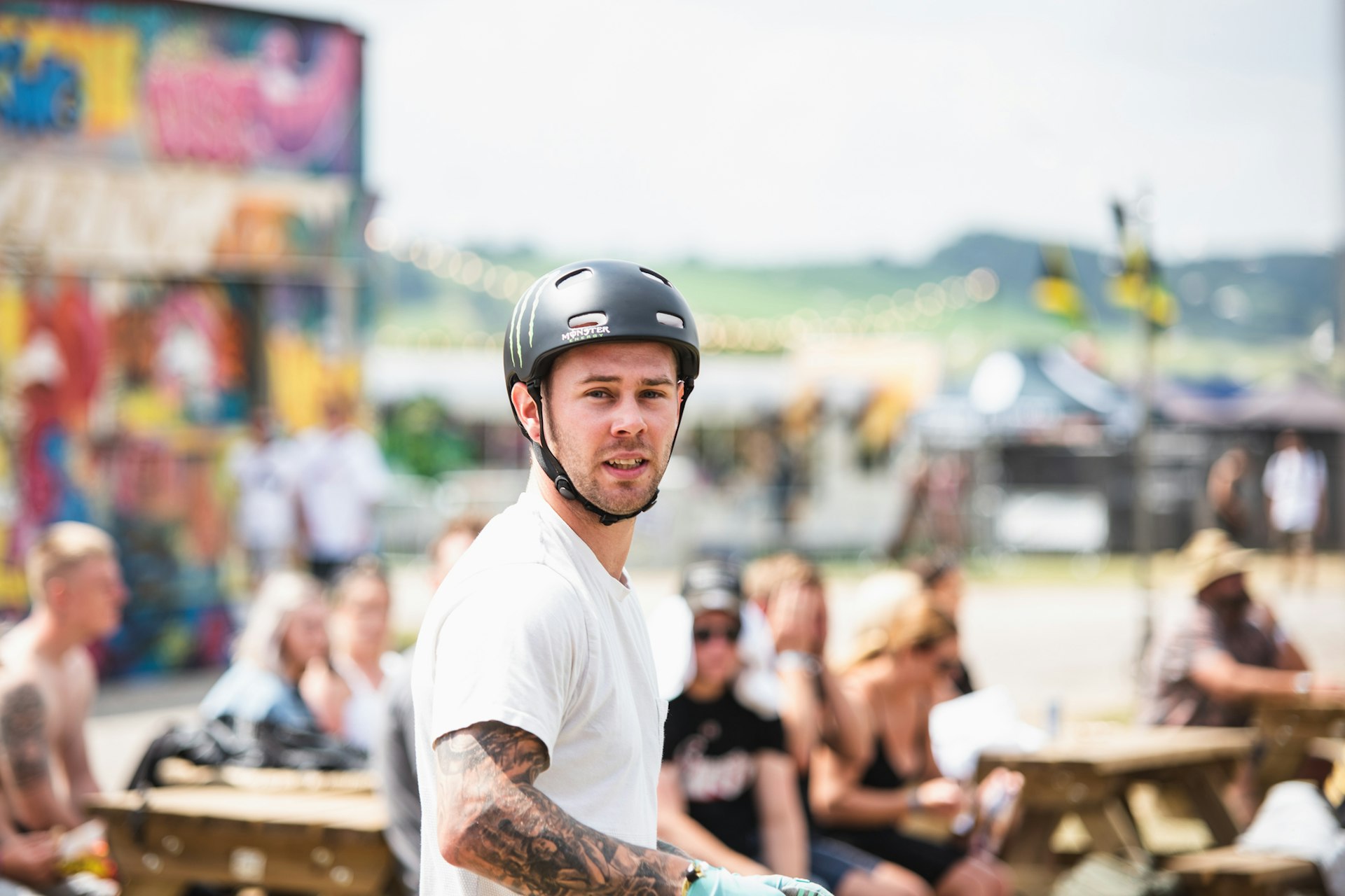 BMX Freestyler Alex Coleborn has his eyes on the prize