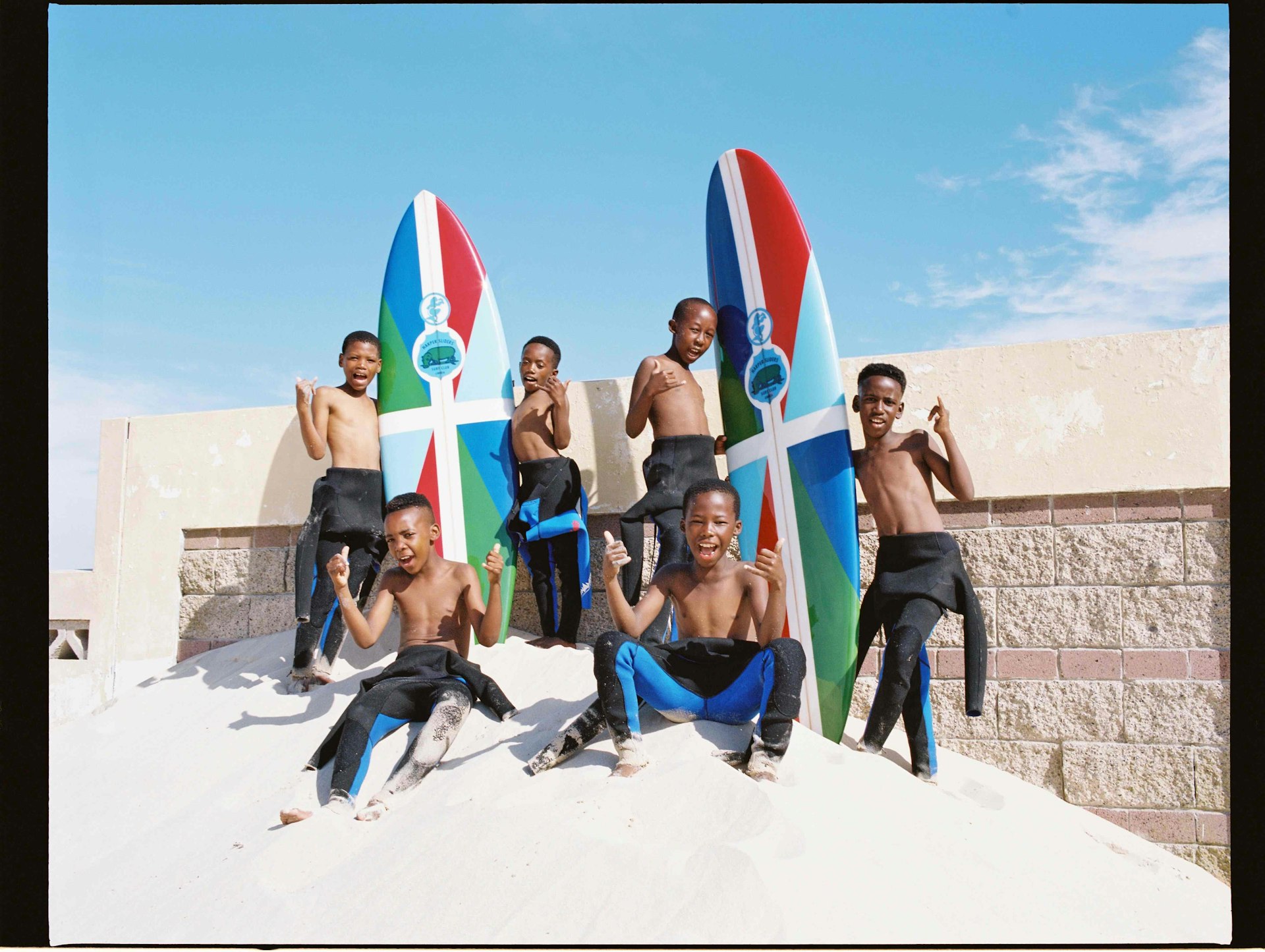 The surf club raising funds for at risk children in Liberia