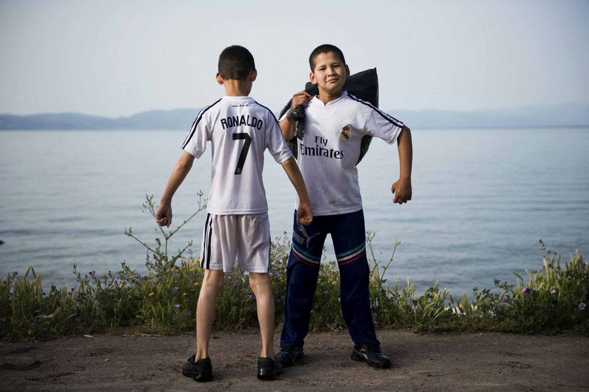 Story Behind the Still: The defiant joy of Afghan refugees arriving on Lesvos
