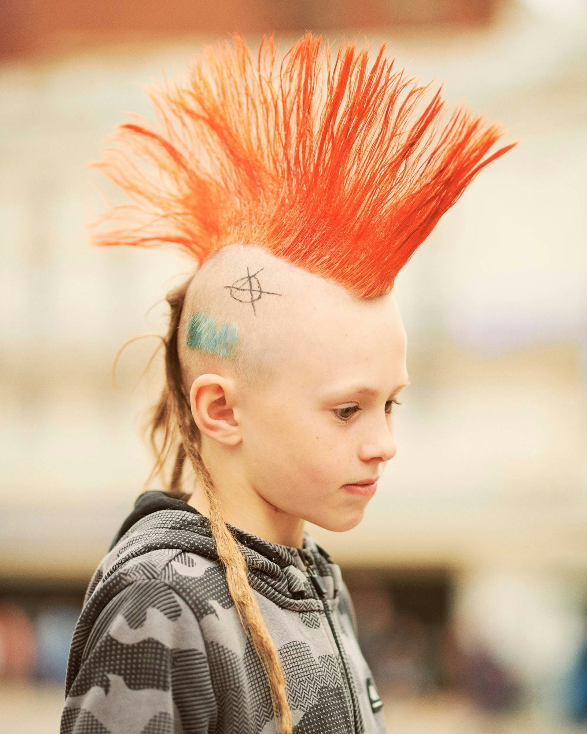Unruly portraits of punks at Blackpool's Rebellion Festival…