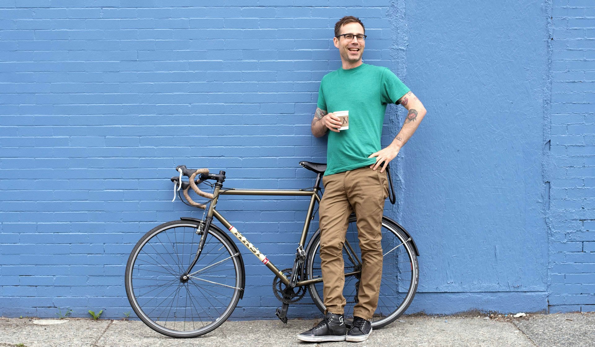 Bombing hills and easy rolling: Artist Andrew Pommier on cycling Vancouver