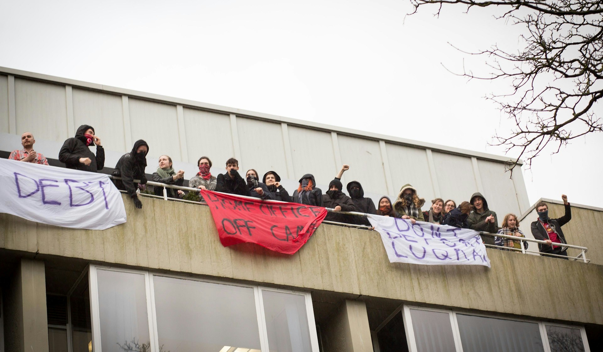 "Death sentence" deportation sparks student occupation