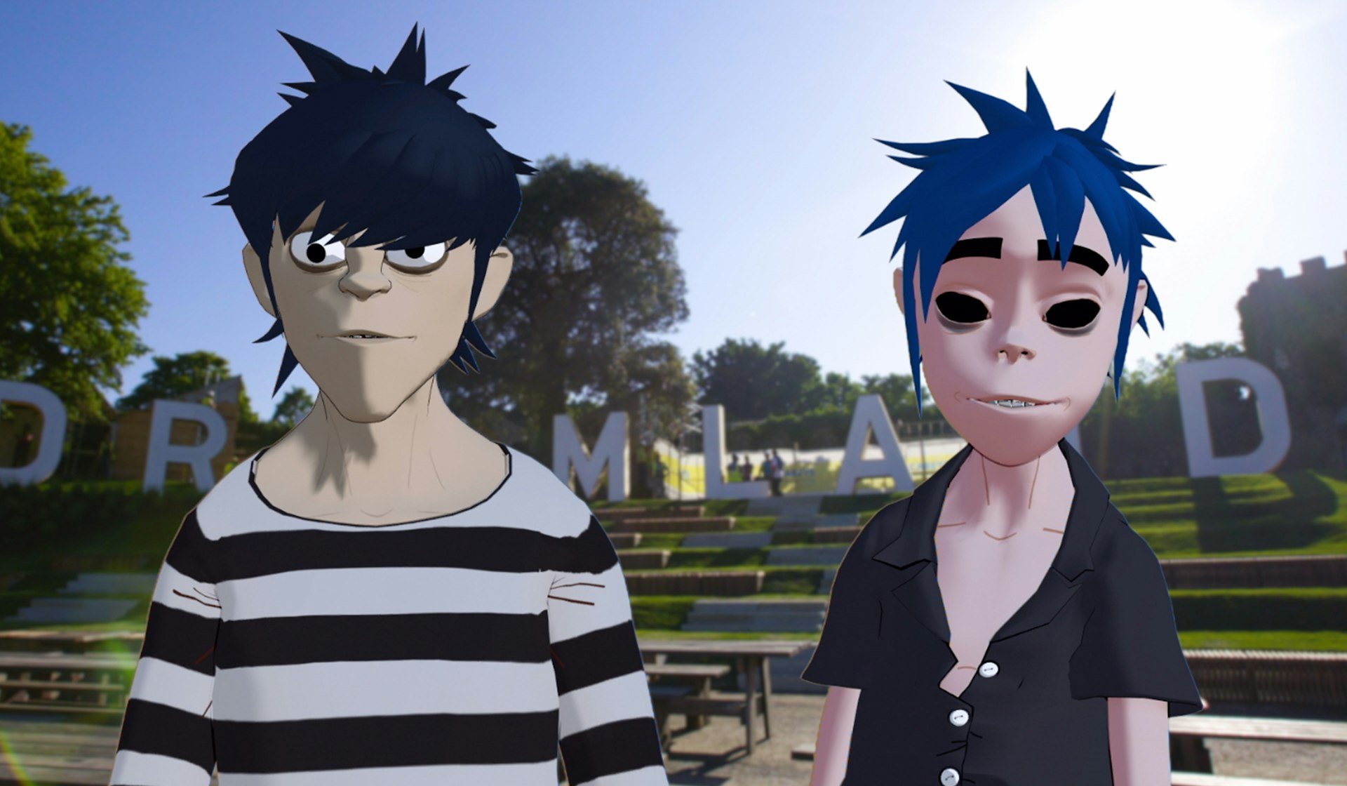 Watch Gorillaz and friends takeover a seaside amusement park
