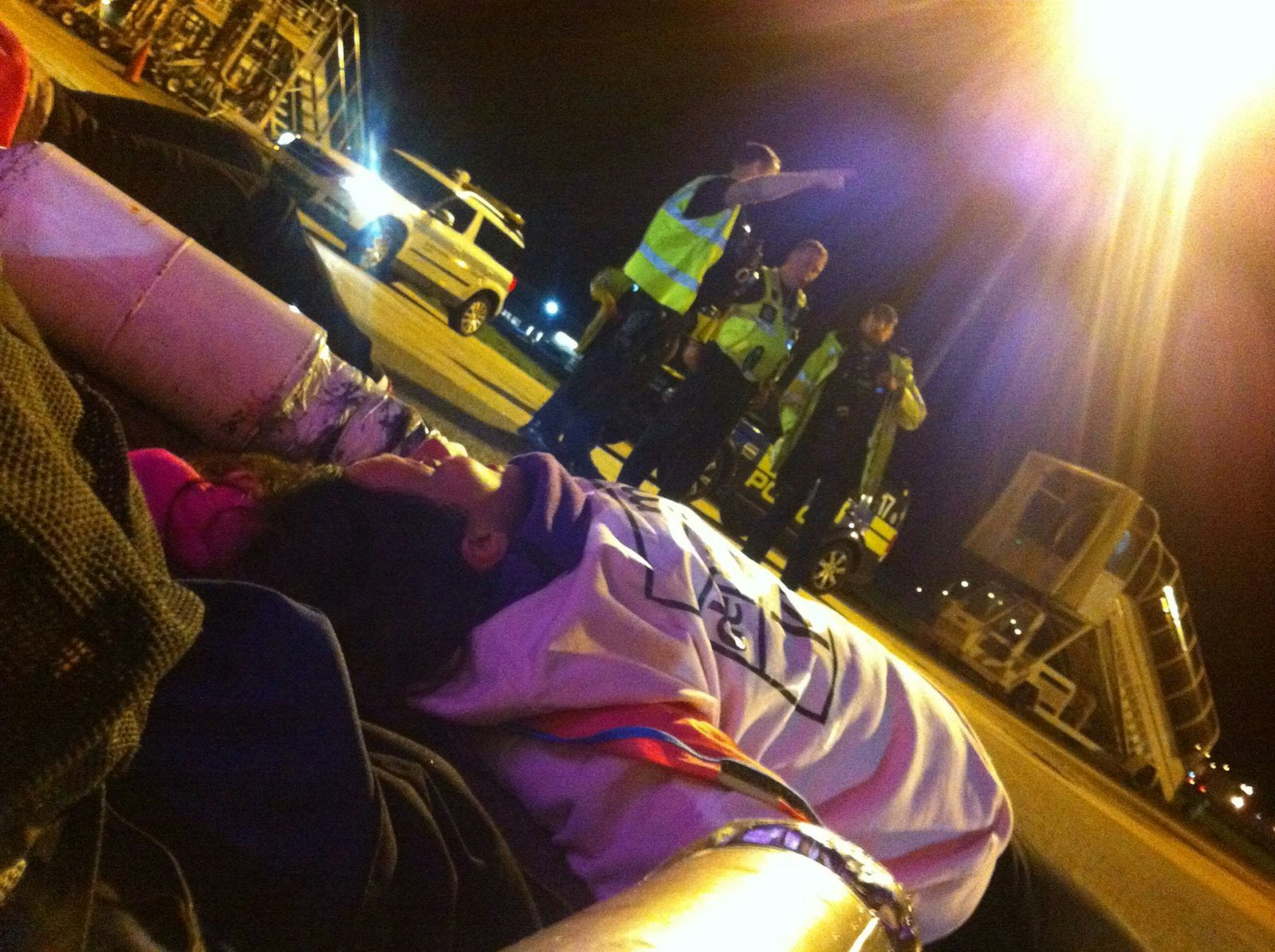 Exclusive: Activists are blockading Stansted's runway to stop deportation flight