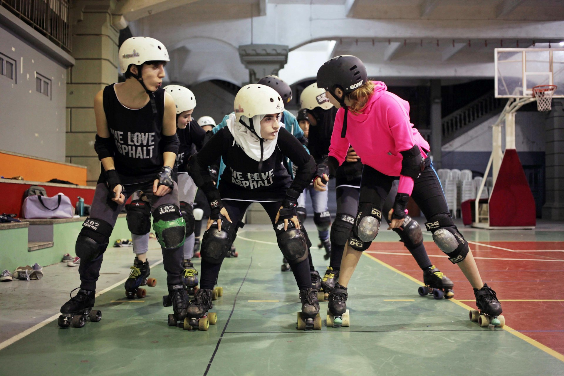 The fierce pioneers of Lebanon's first female roller derby team