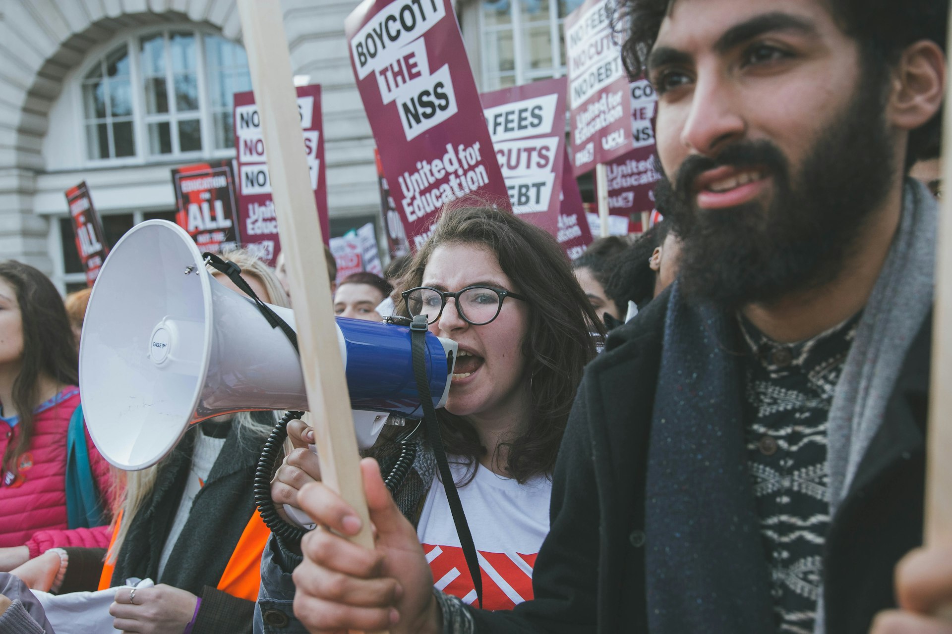 Education is a right: Thousands of students protest in Central London