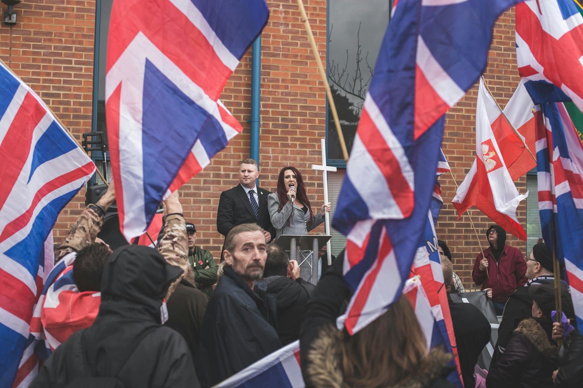 British racists held another miserable rally this weekend