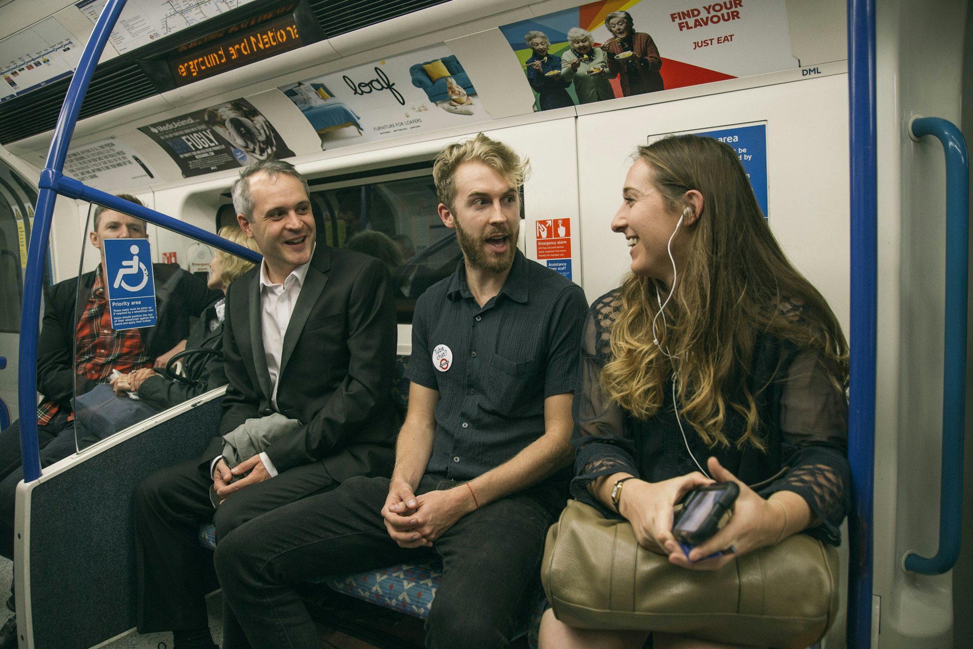 Do people really want to chat on the Tube?