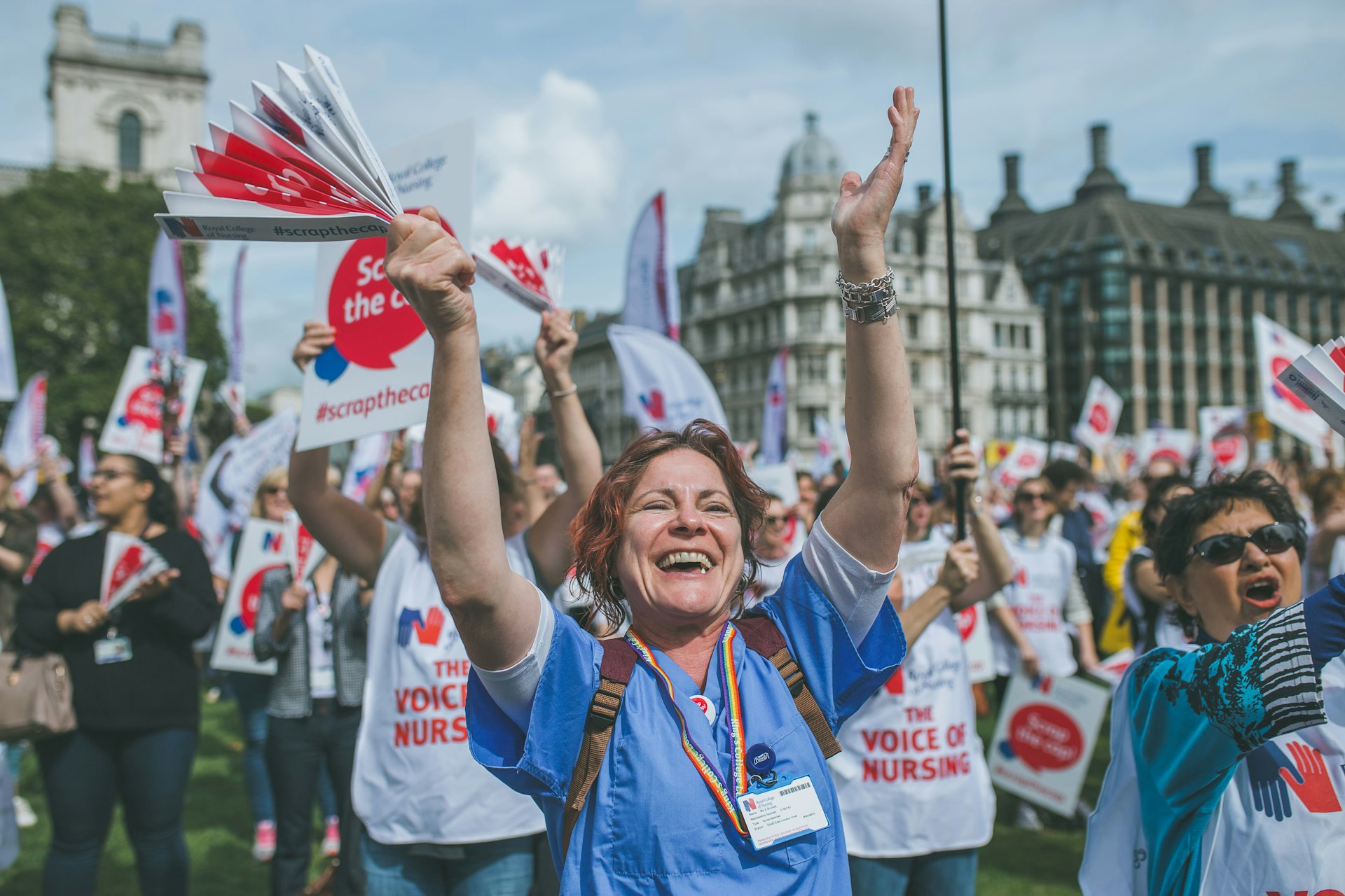 The fabulous NHS nurses demanding to be paid fairly
