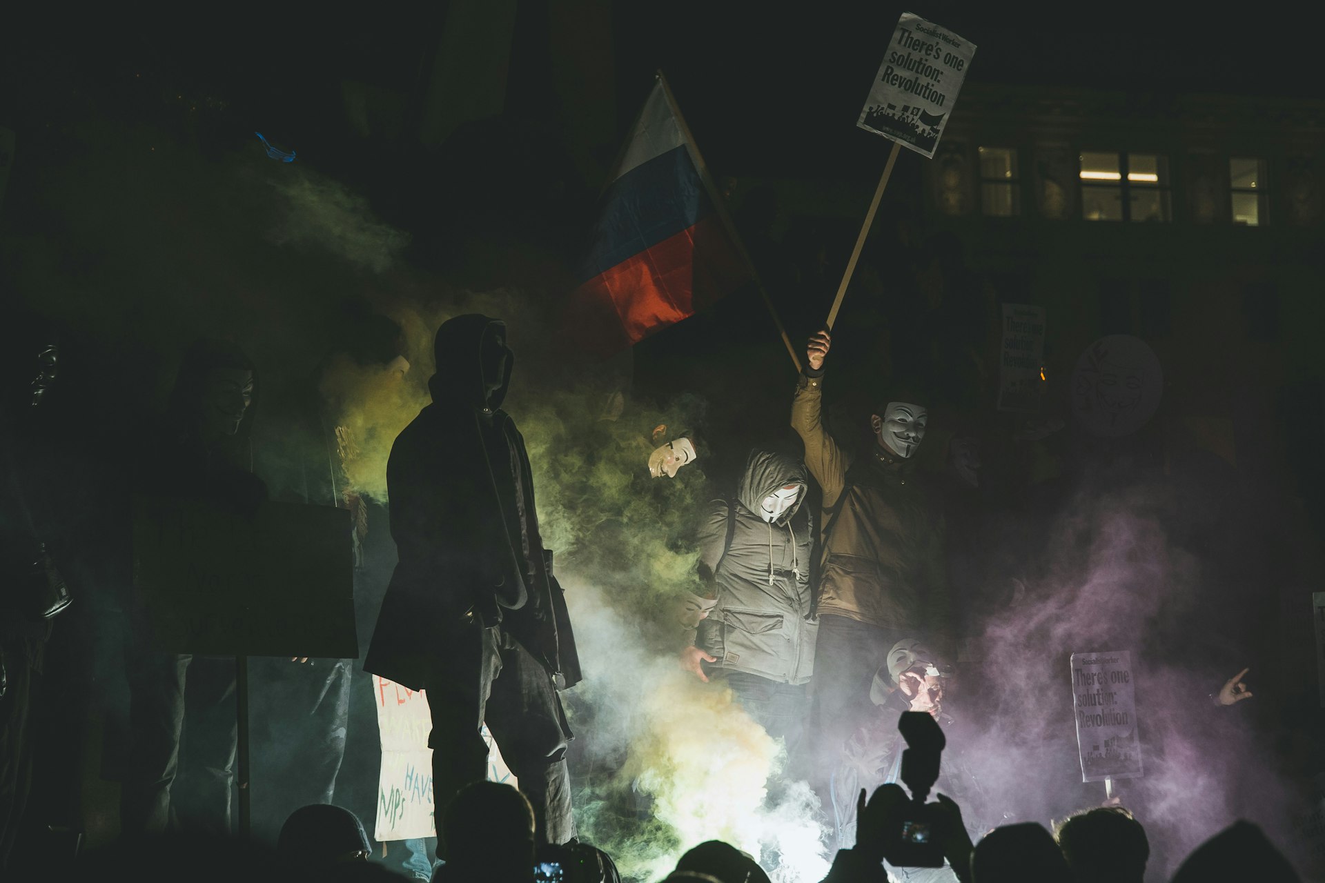 A Revolutionary Rampage? London's Million Mask March
