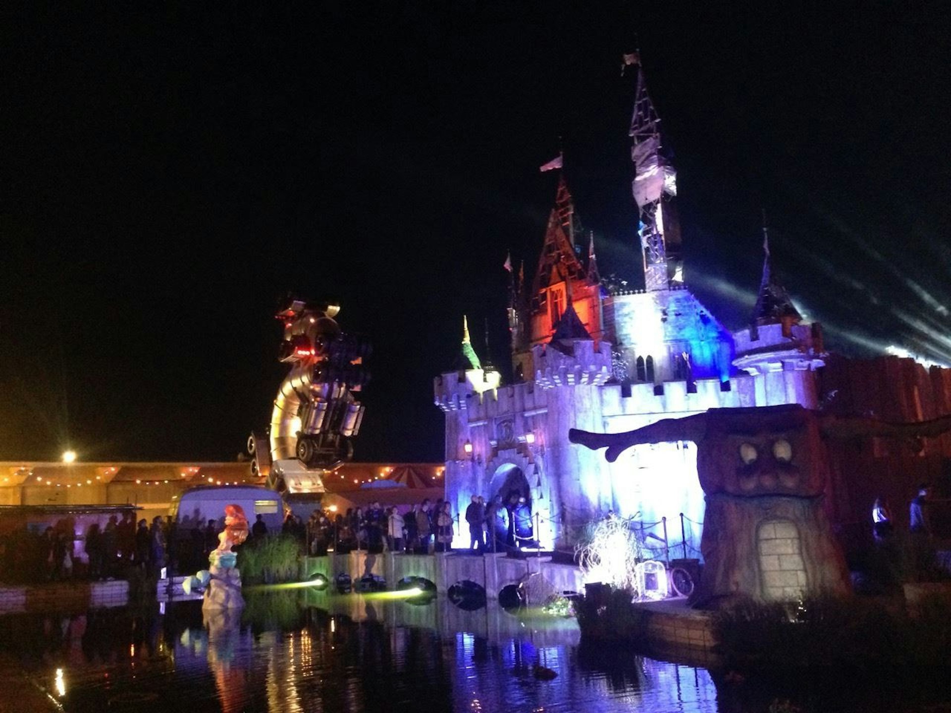 Dismaland to be reassembled as shelters at Calais’ Jungle refugee camp