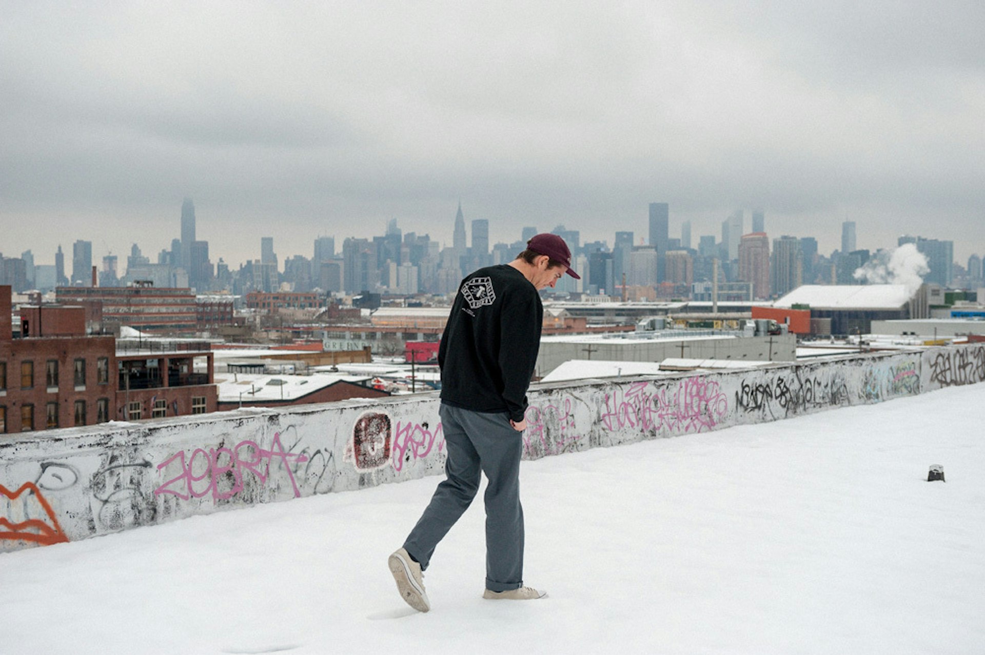 Josh Stewart might be the guardian angel of New York skateboarding