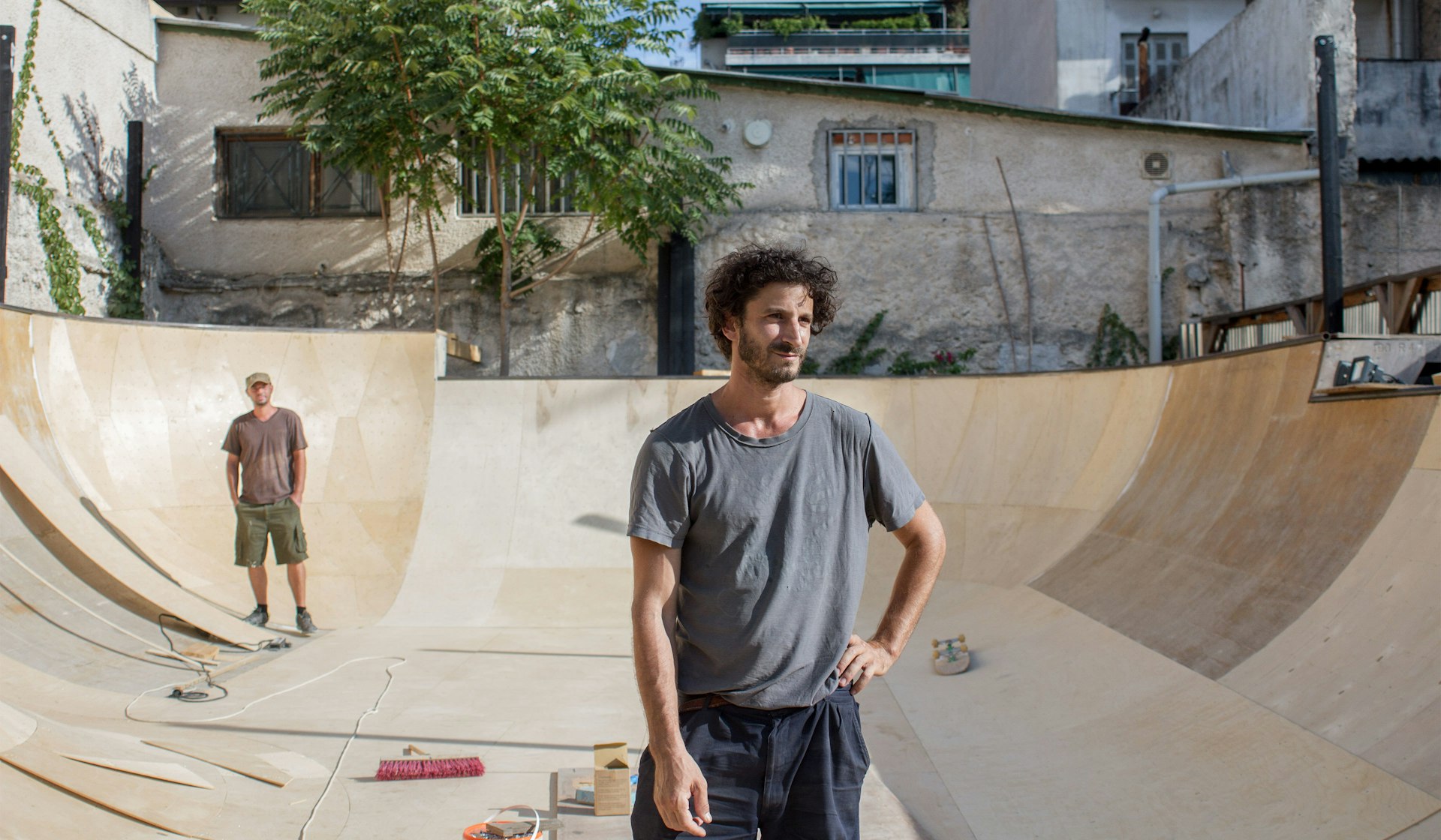 The architect building his own skate oasis in the ruins of the Greek crisis