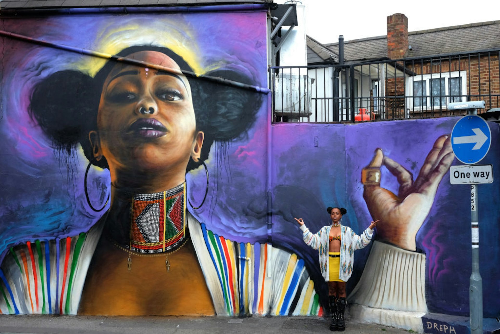 Why giant murals of black women are popping up across London