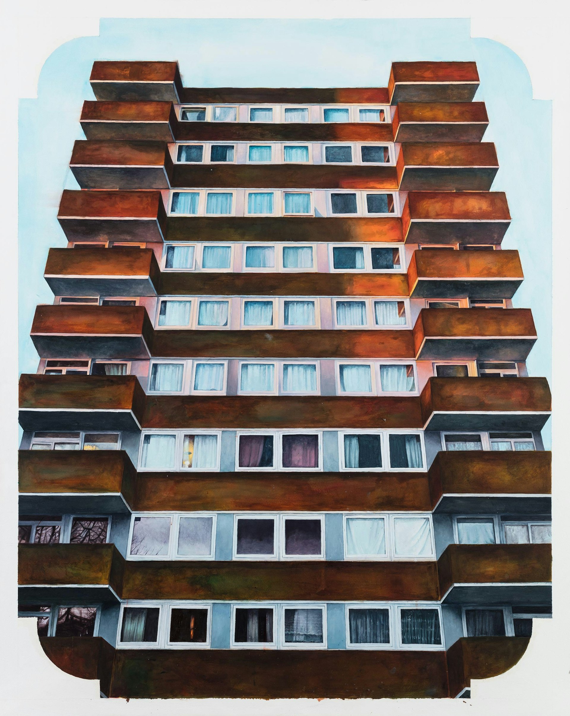 A visual homage to the architecture of east London