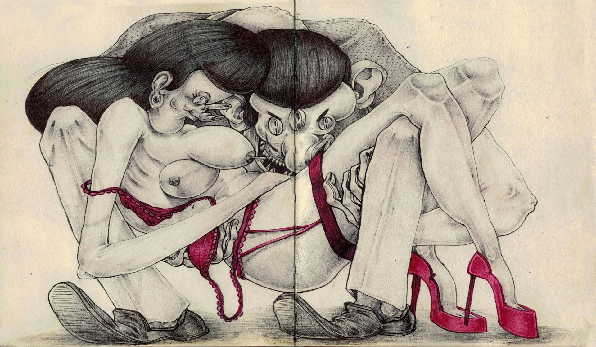 In Pictures: Mario’s Maplés grotesque erotica parodies our desire for intimacy