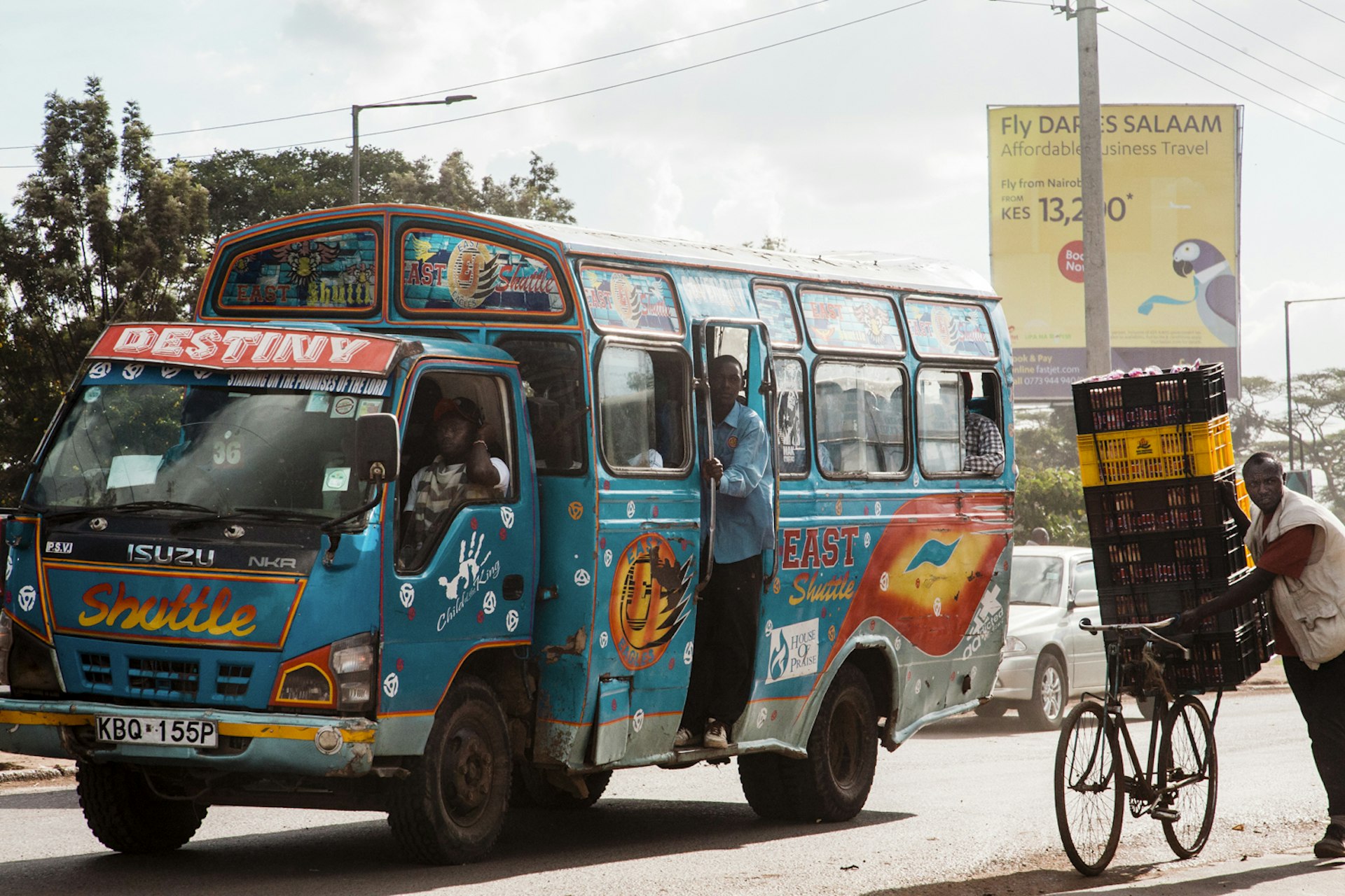 Nairobi’s bus drivers are hustling to get the most pimped out rides