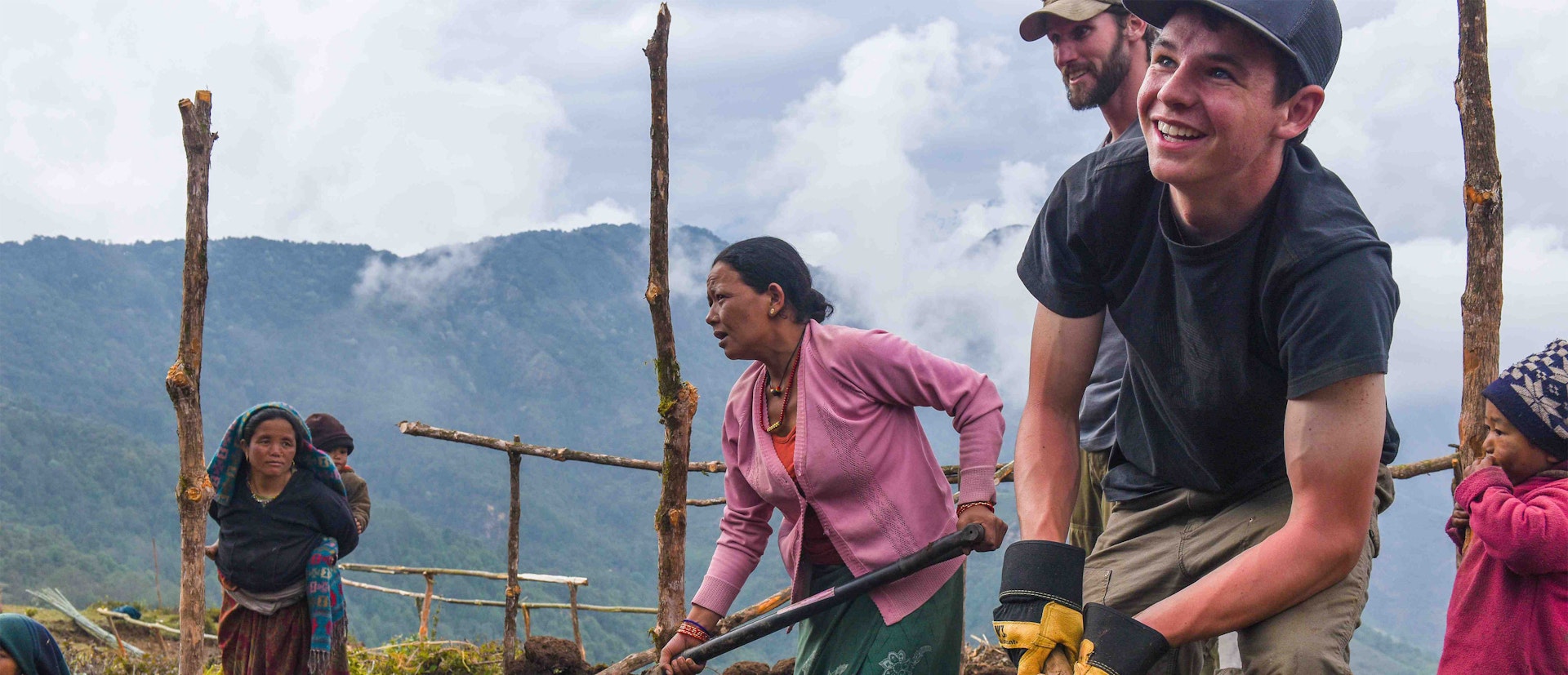 Matt Moniz is helping Nepal recover from the earthquake that nearly killed him