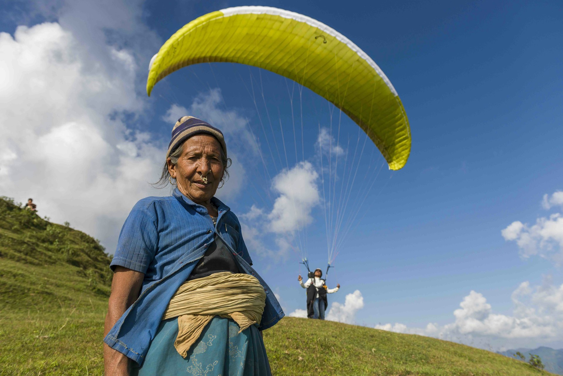 Flying high with Nepal’s first ever female paraglider