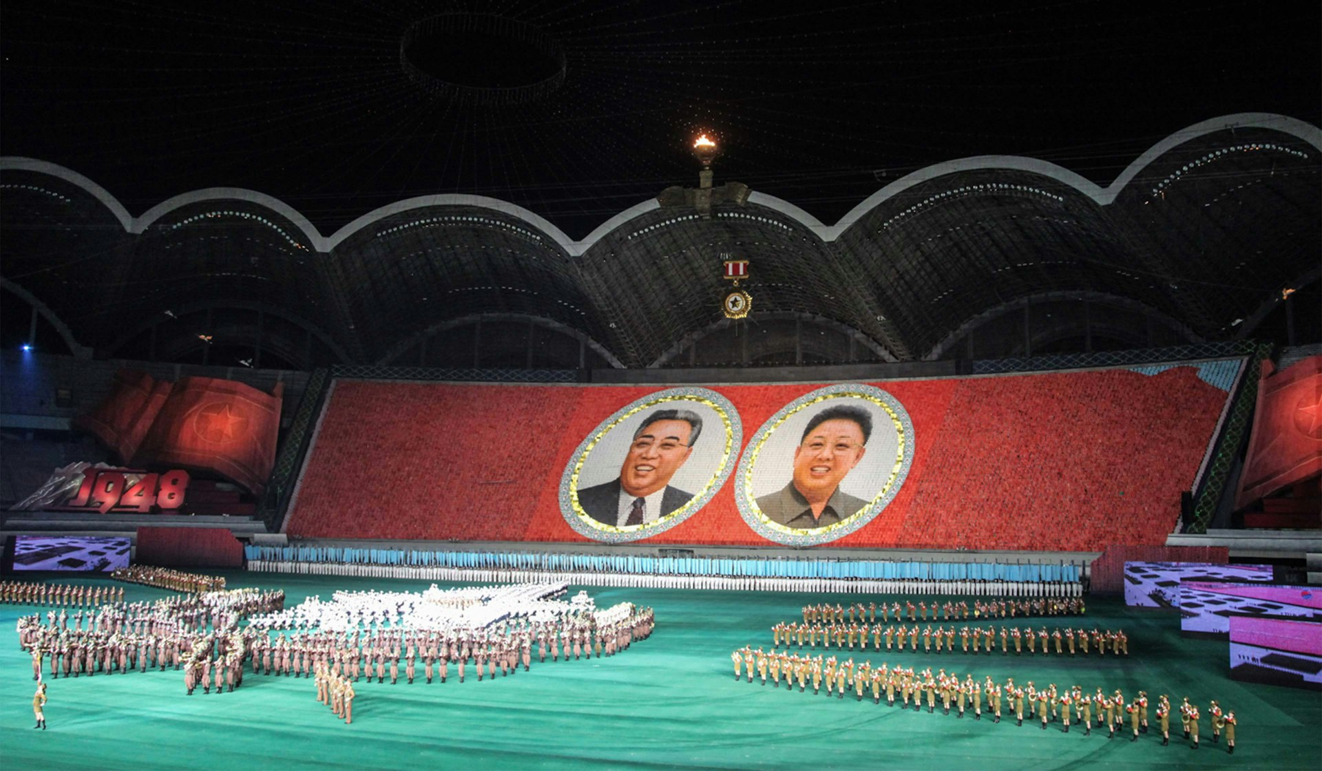 Pageantry, pomp and politics in North Korea