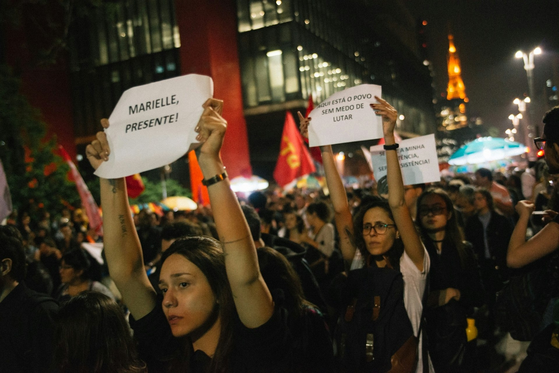 Young Brazilians take to the streets over hate attacks