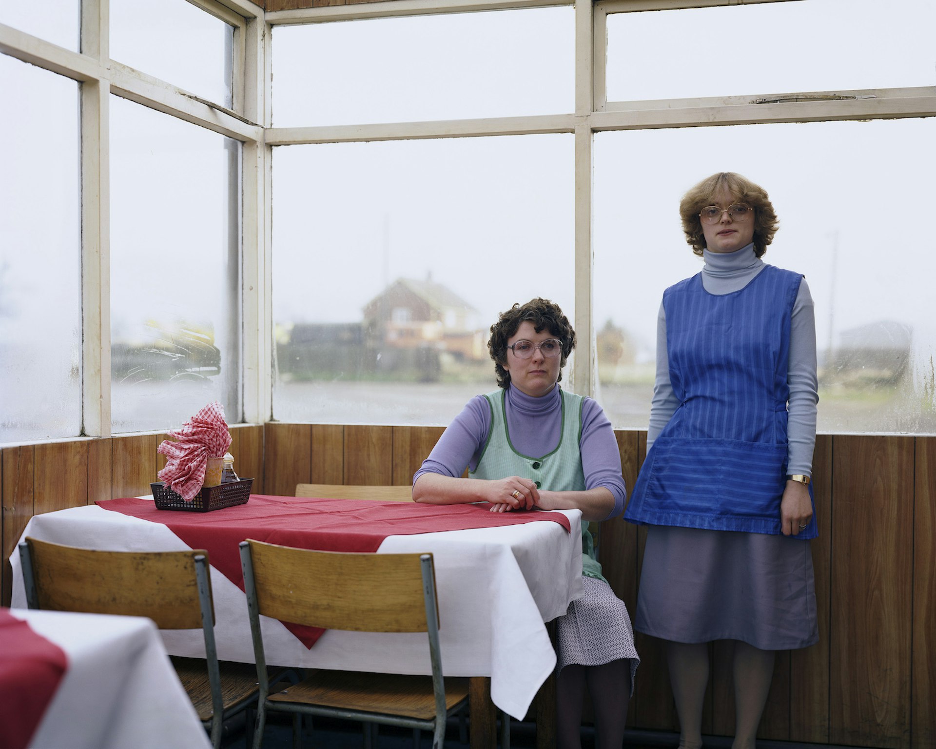 Evocative shots of an '80s road trip down the A1