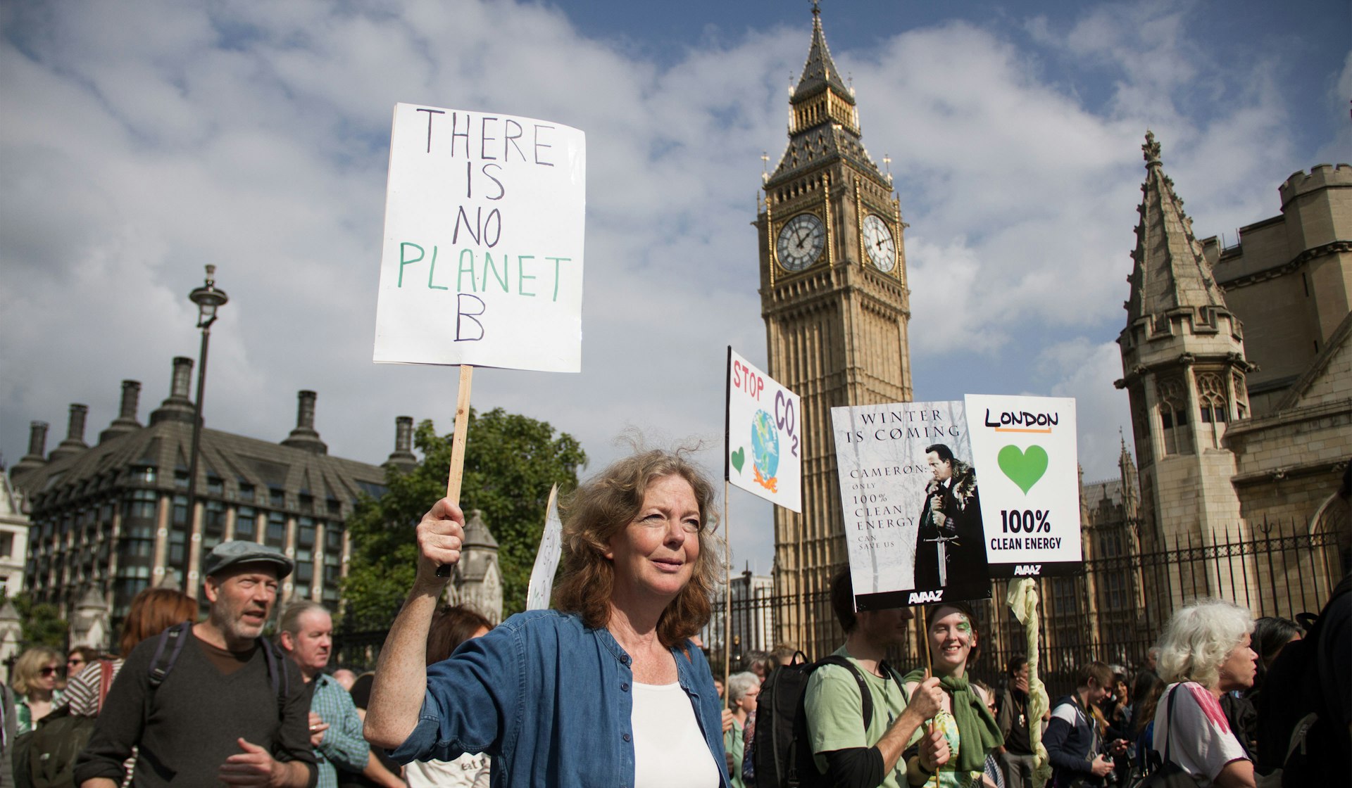 Thousands march worldwide against climate change