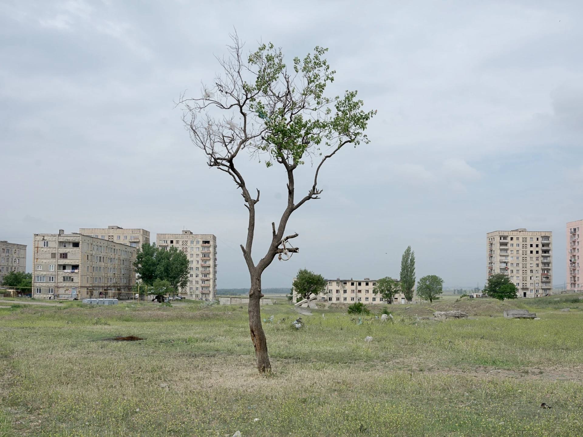 The forgotten housing estate that was once a Soviet utopia