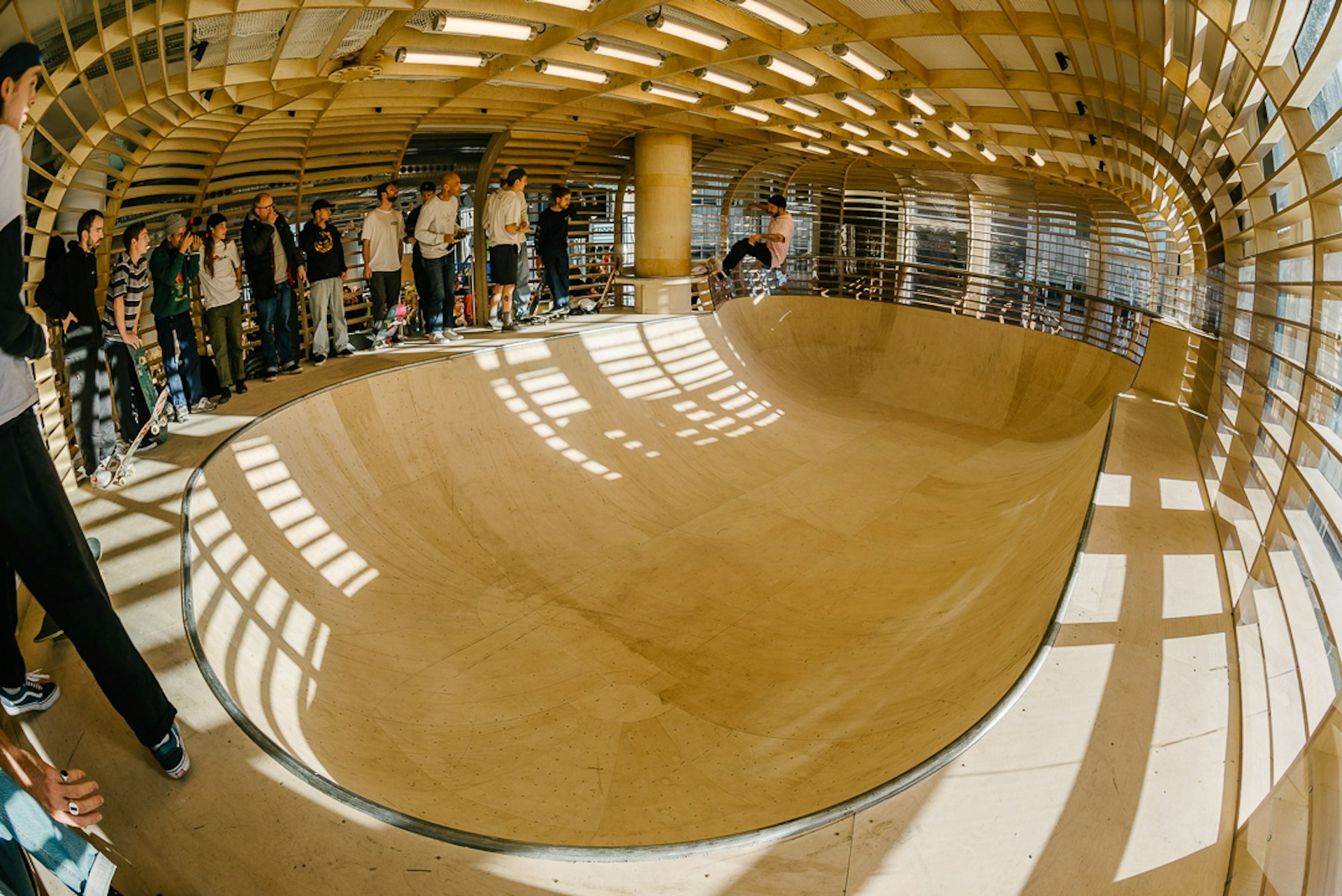 Good news! There’s a new skate bowl in central London