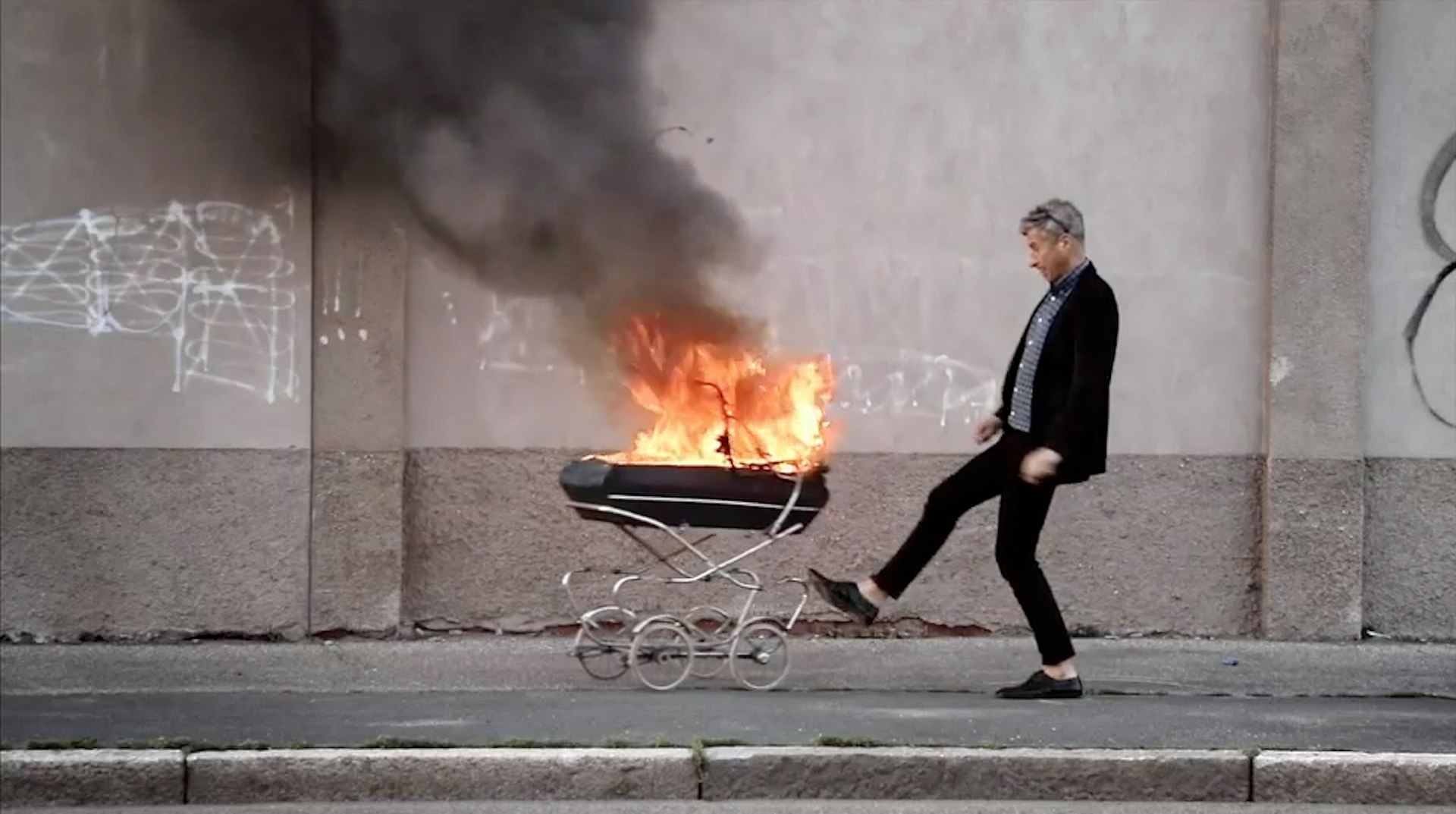 Is provocative Italian artist Maurizio Cattelan a genius or just a hellraiser?