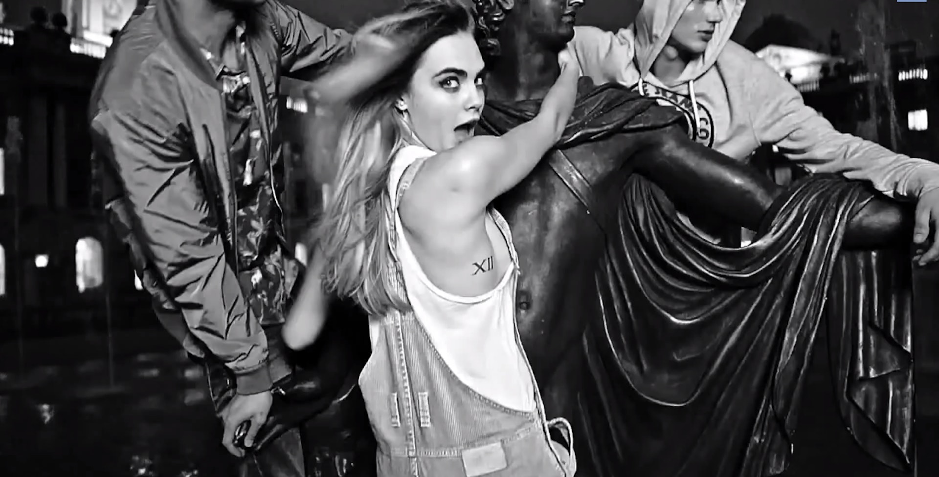 Cara Delevingne's X-rated Pepe Jeans ad might not be exactly what you expected