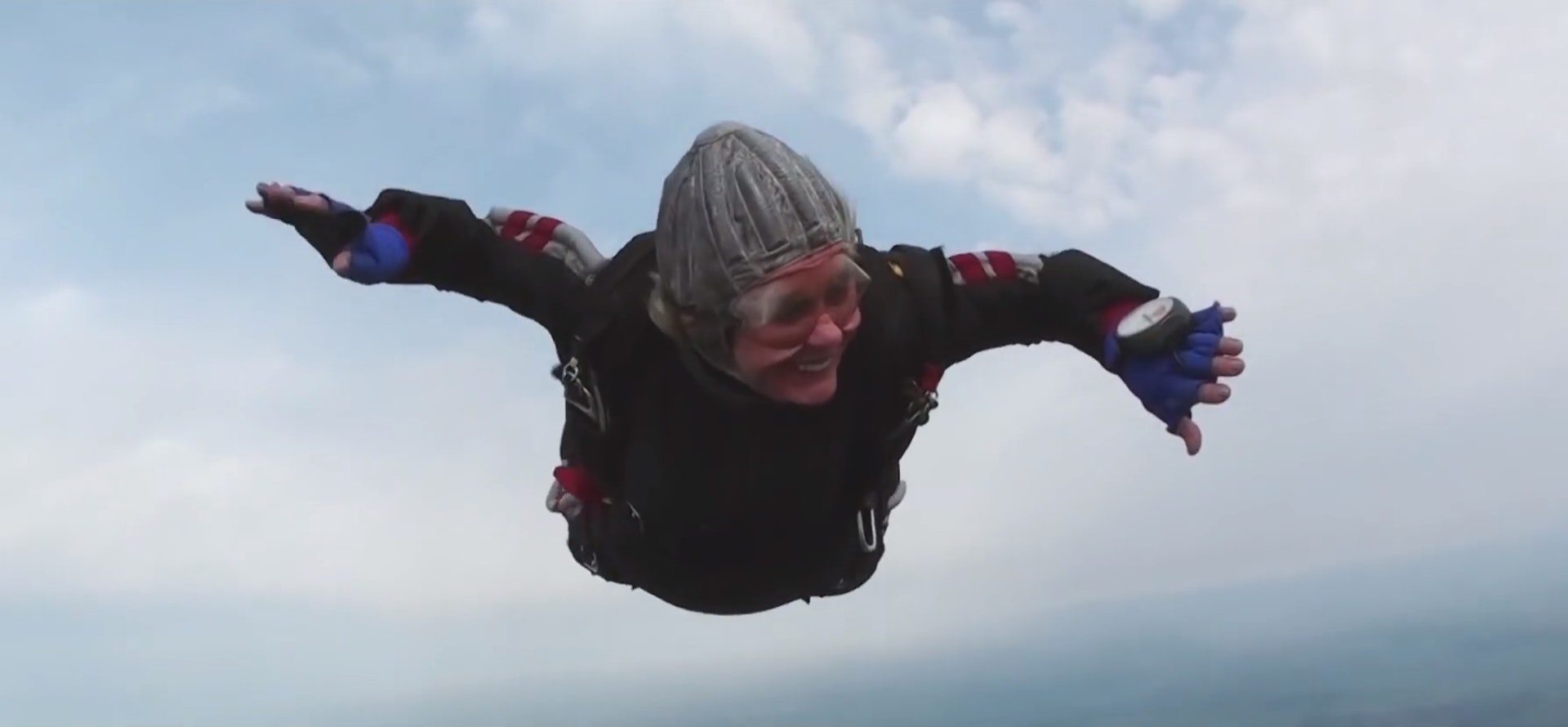 The world's oldest skydiver will make you reassess everything