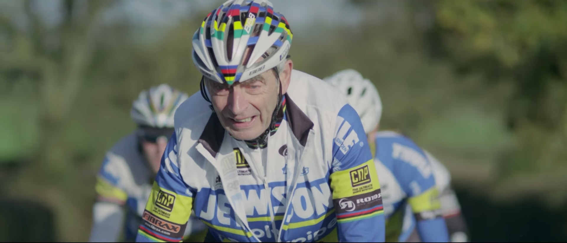 This 75 year old cycle champion will shame you off the sofa
