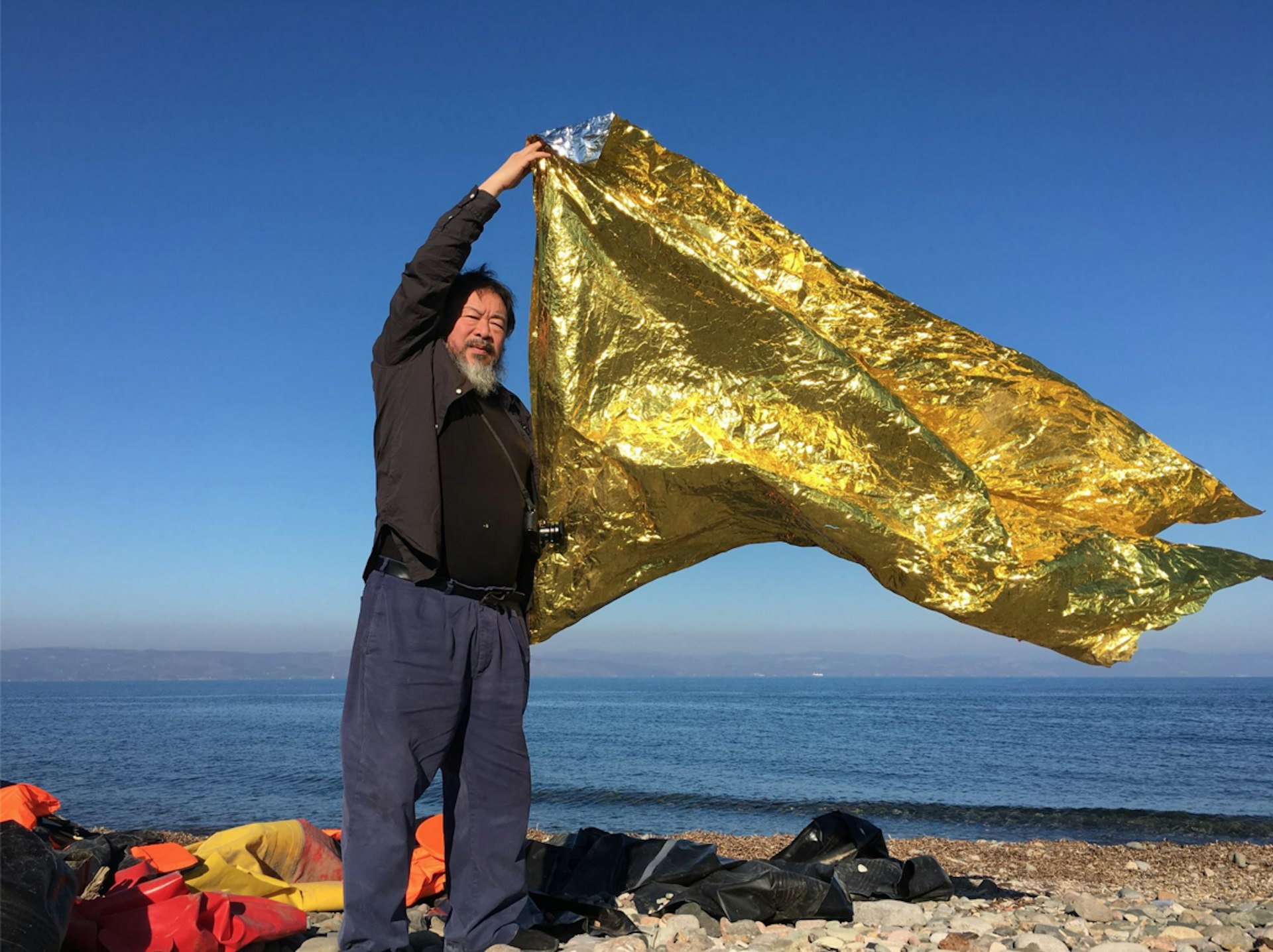 Ai Weiwei’s new project in Lesbos: Making art that responds to the refugee crisis