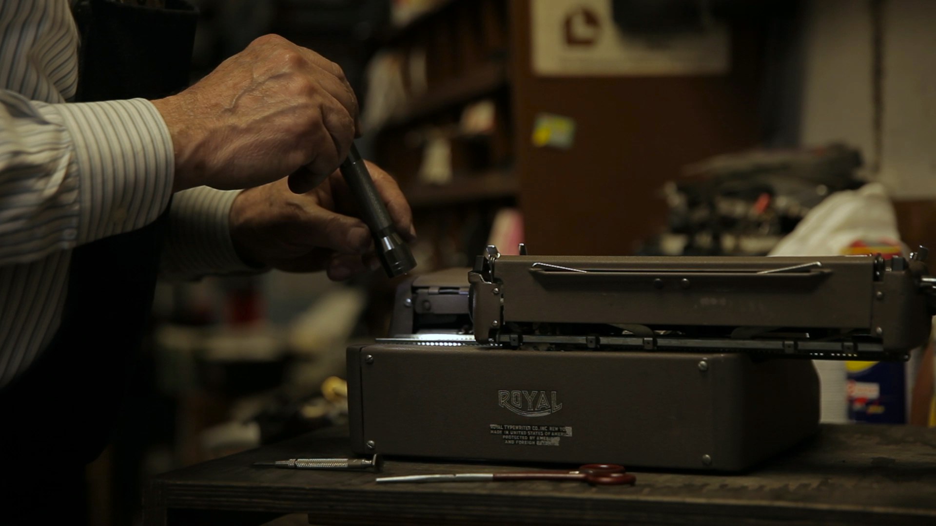 The father and son who keep New York's typewriters tapping