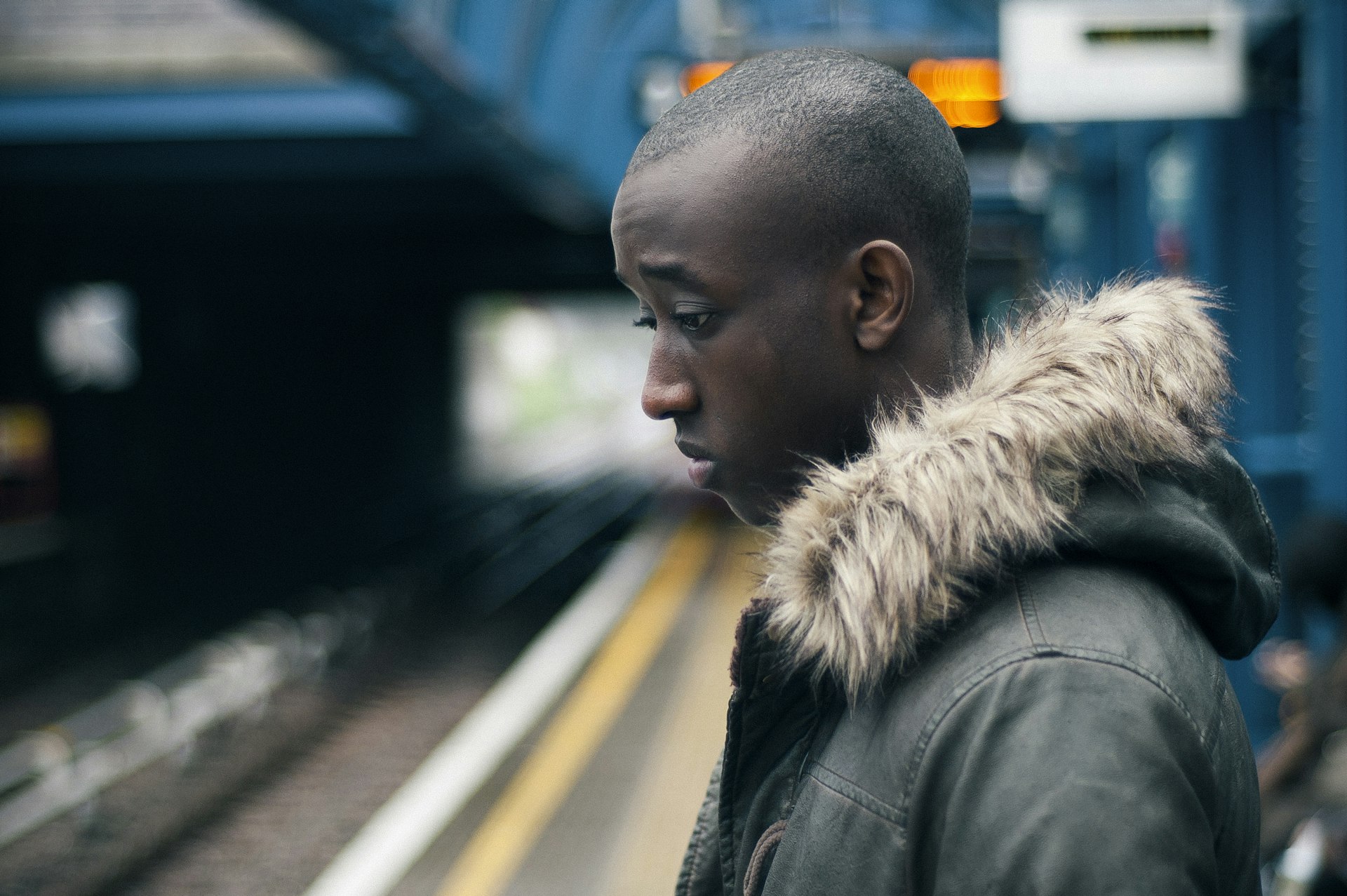 How does an African former child soldier adjust to life in London?