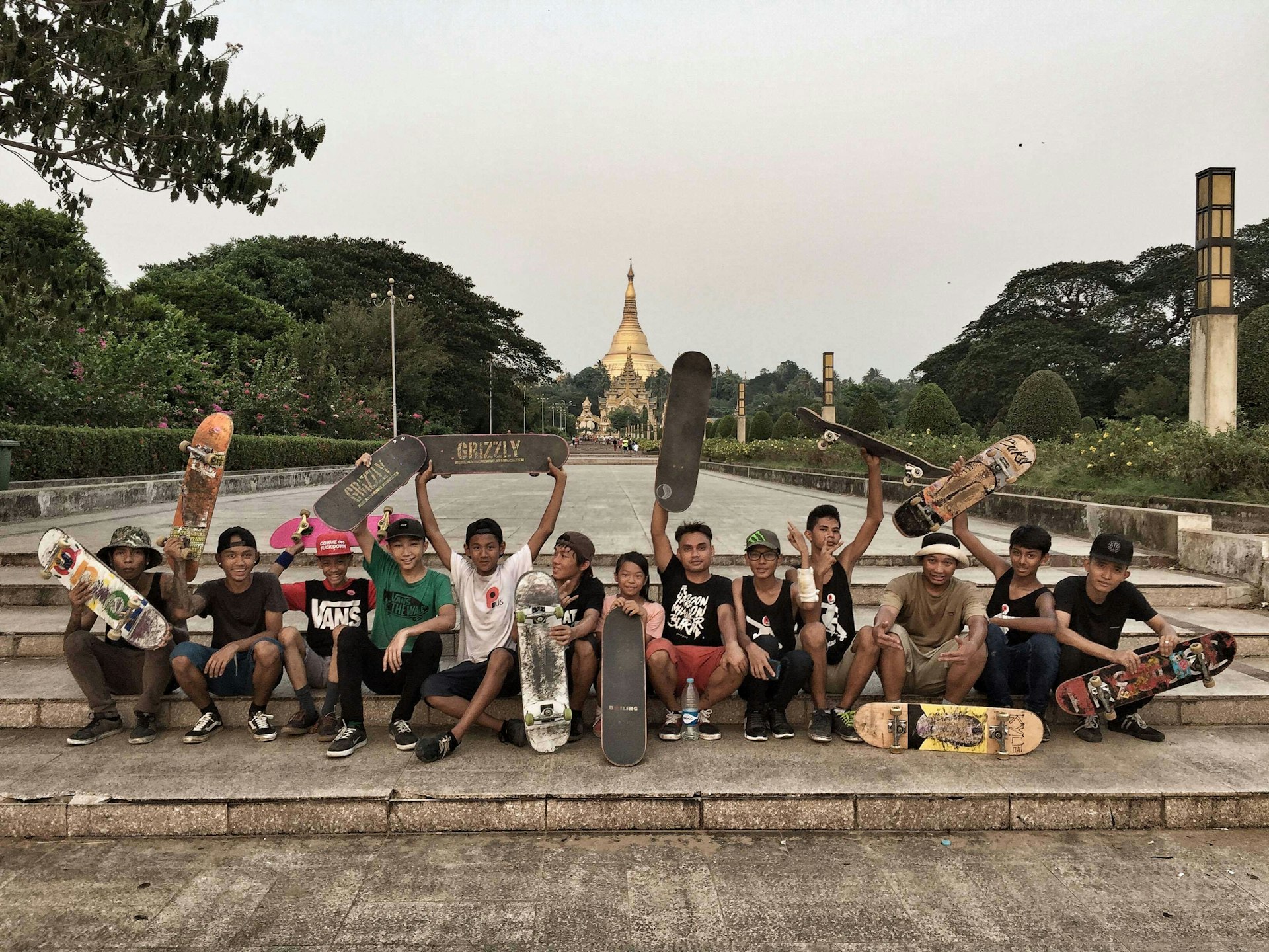 For the skaters of Myanmar, boards are a symbol of hope