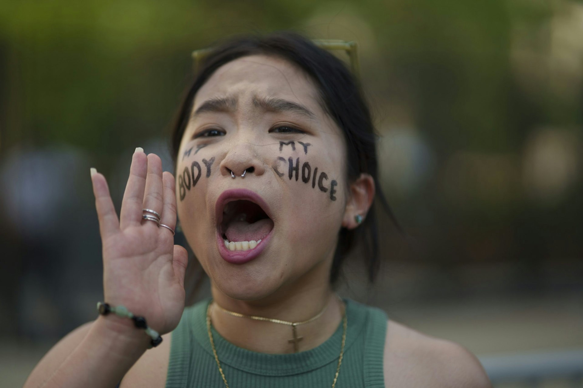 Photos capturing the abortion rights protests in Washington