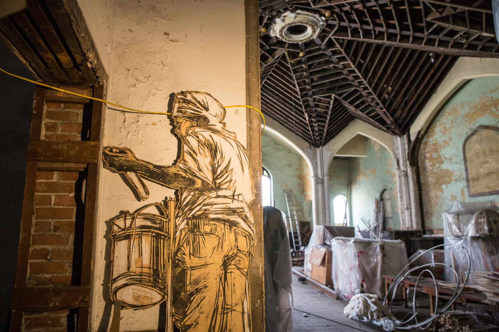 Street artist Swoon launching Kickstarter to renovate abandoned church