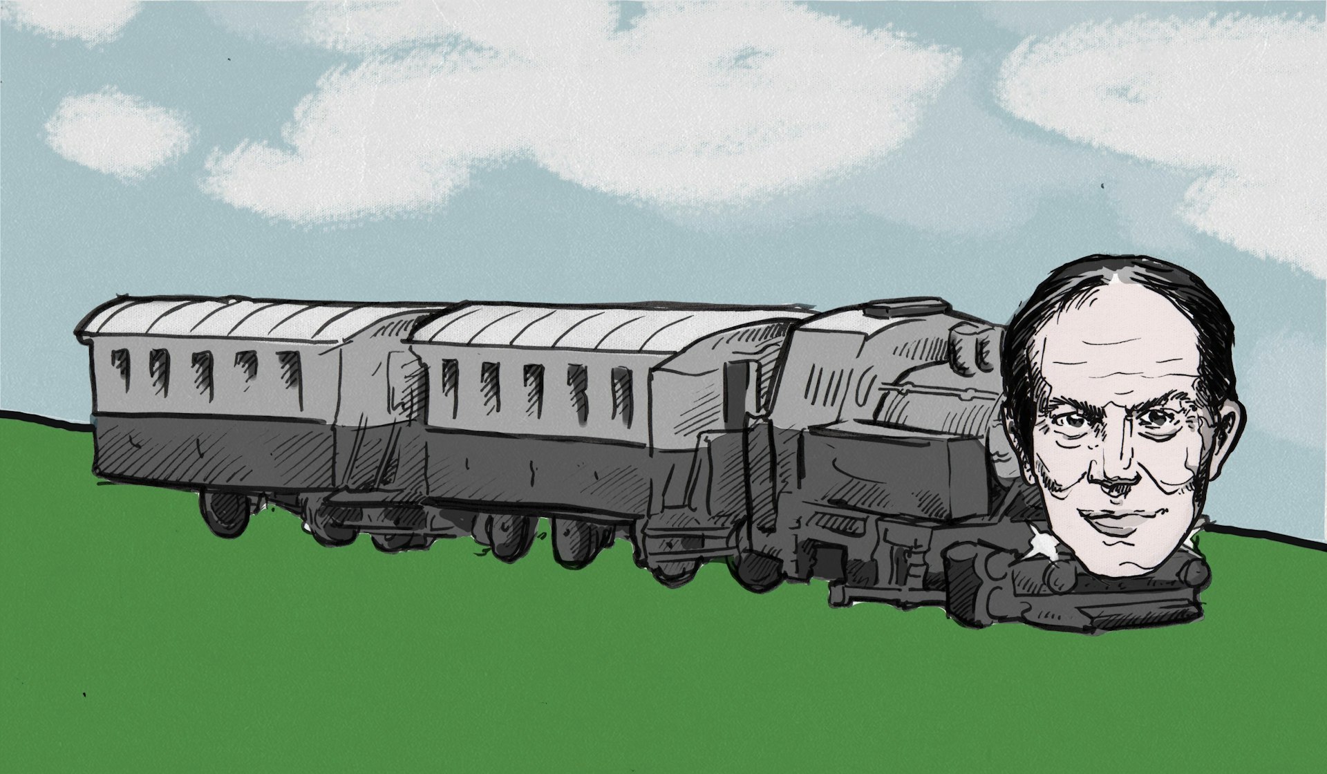 The curious case of the centrist and the train